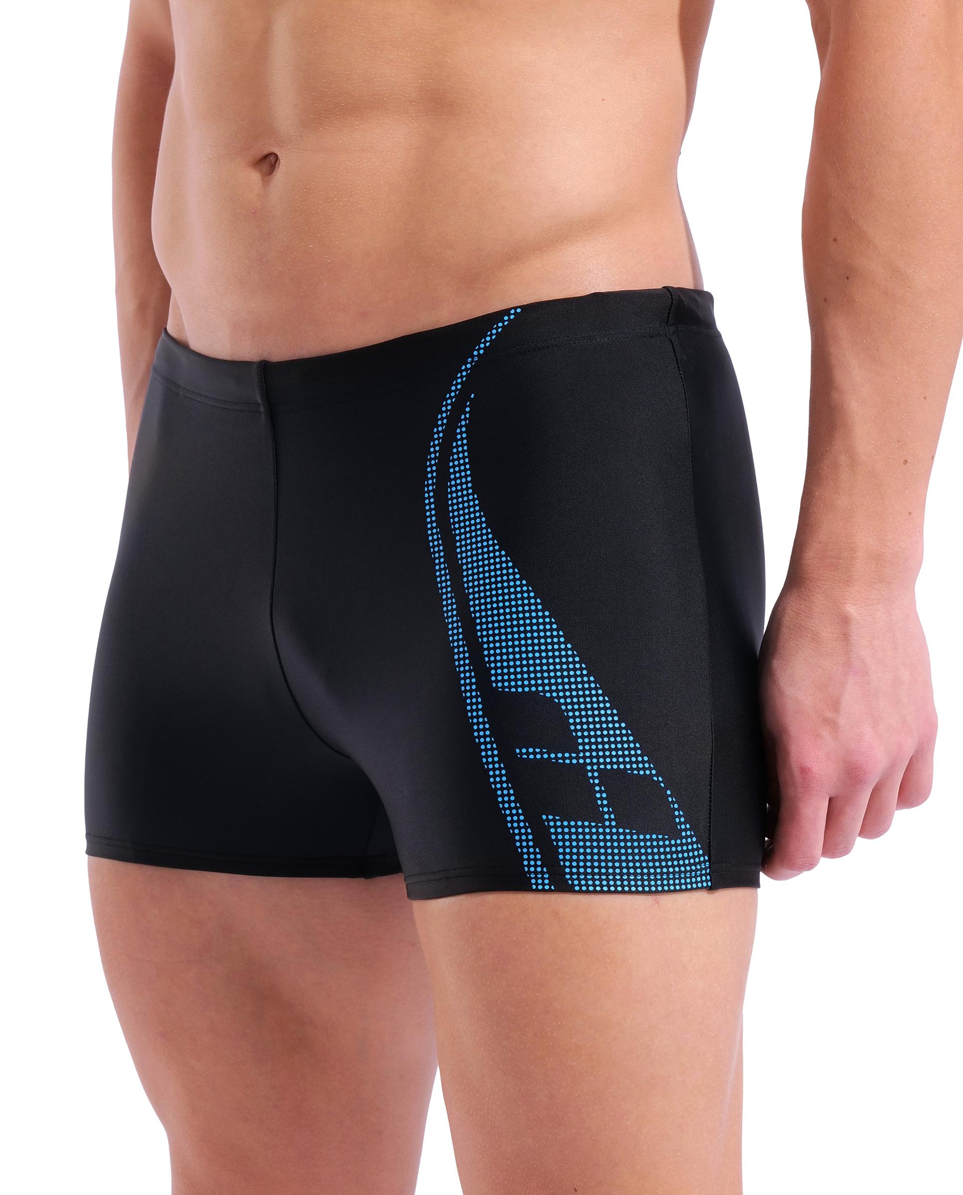 Imagen 4 de Bañador de hombre short arena Feel Graphic - Negro Negro