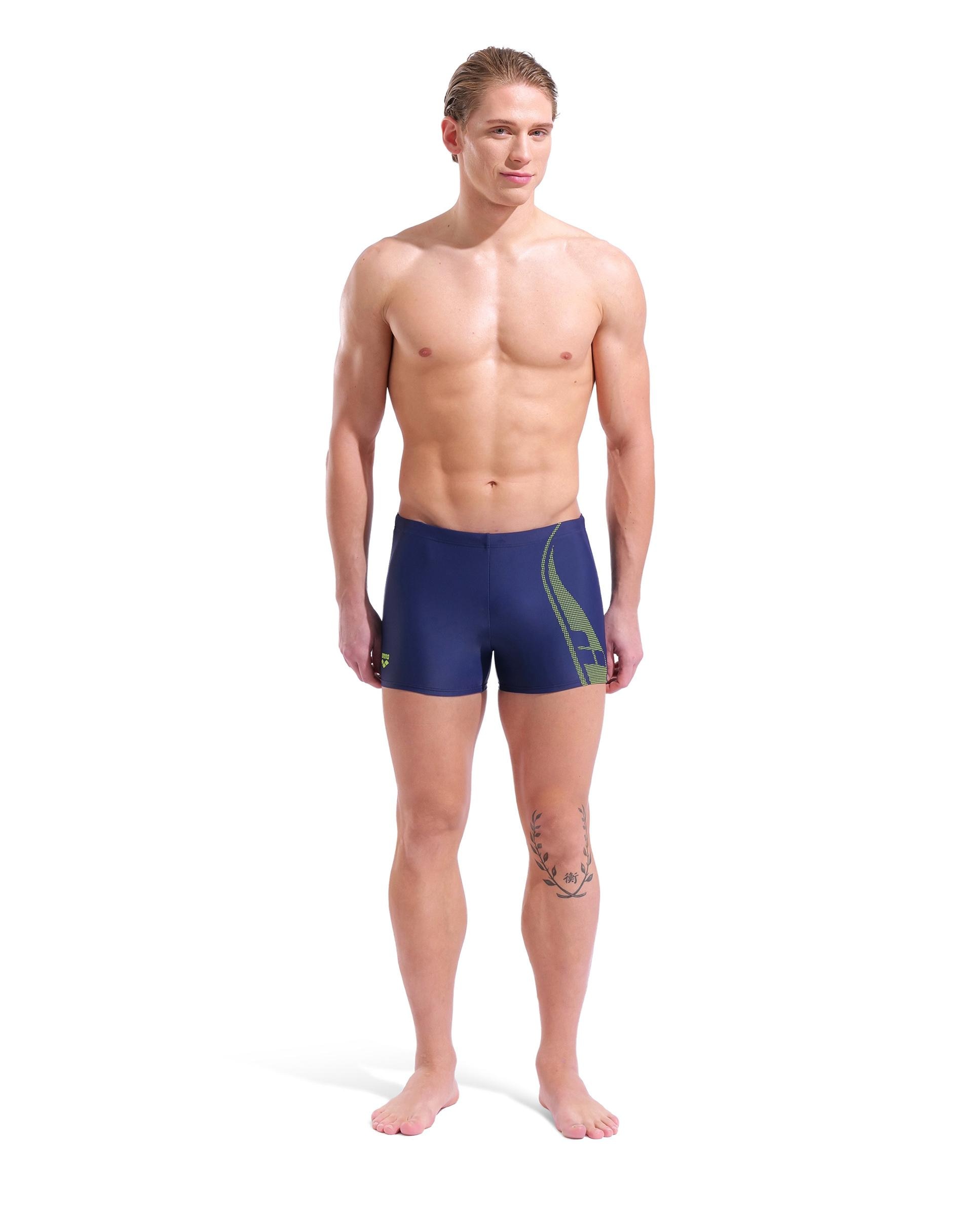 Imagen 3 de Bañador de hombre short arena Feel Graphic - Morado Morado