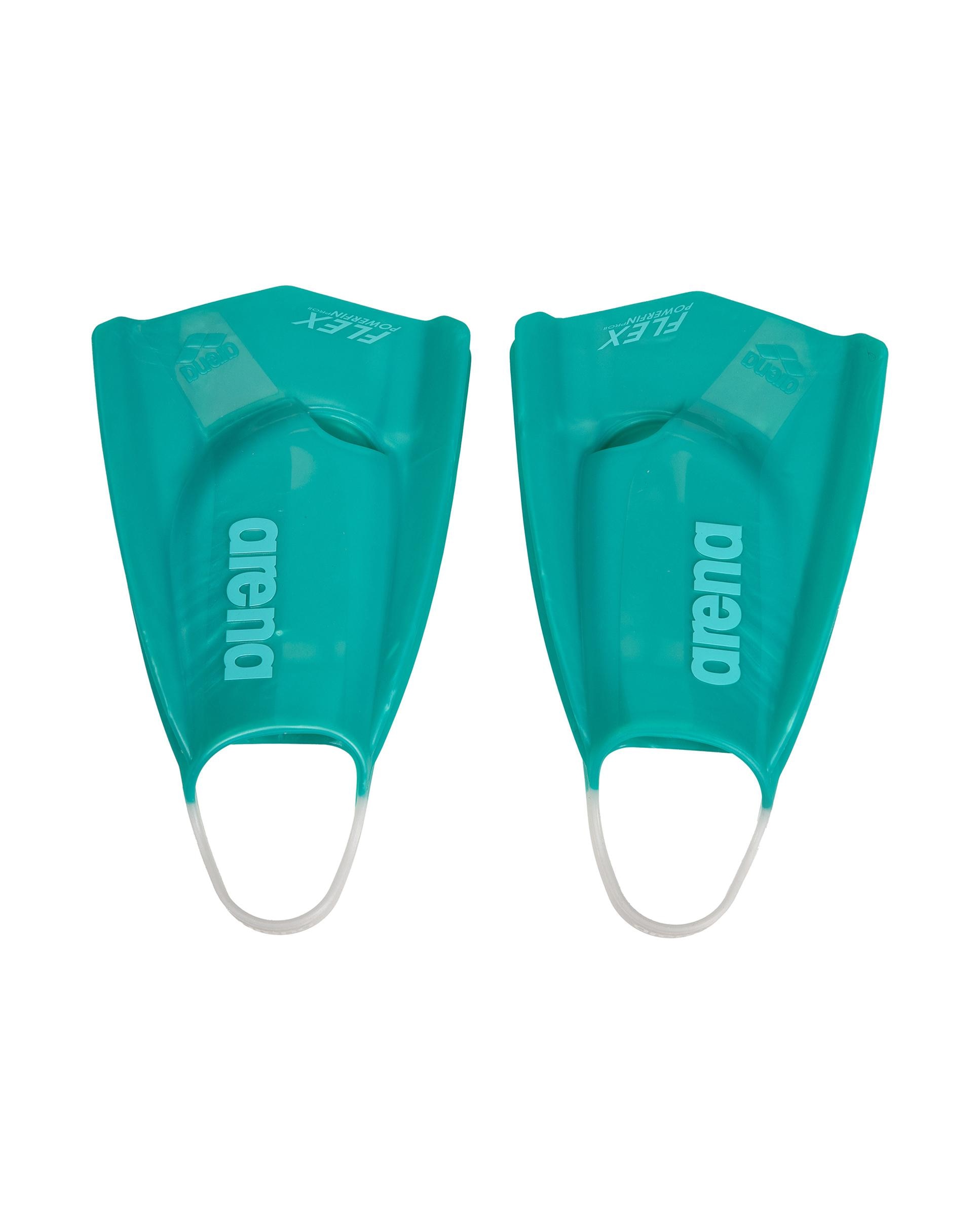Aleta de entrenamiento arena Powerfin Pro II Flex - Verde Verde-4
