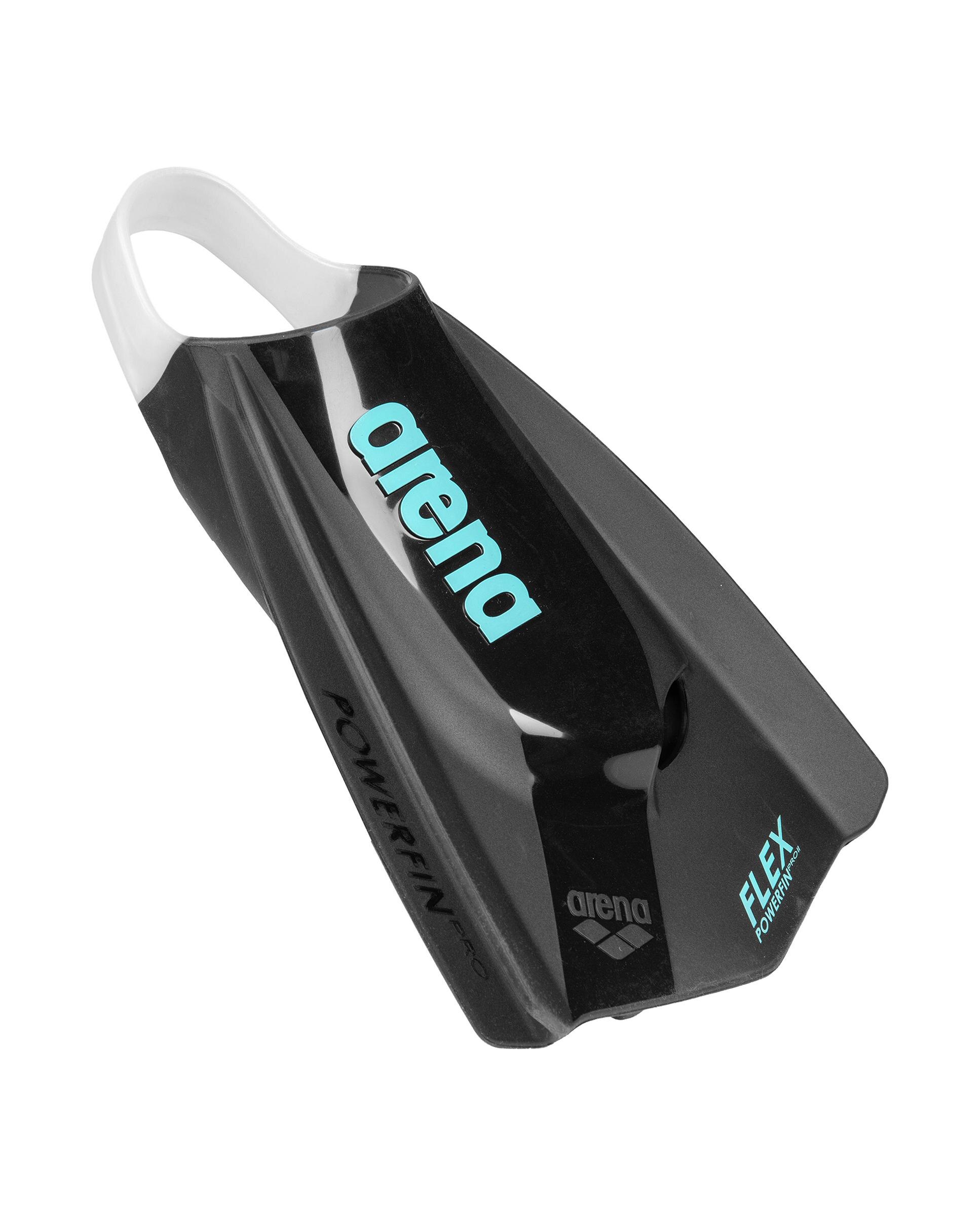 Aleta de entrenamiento arena Powerfin Pro II Flex - Negro Negro-1
