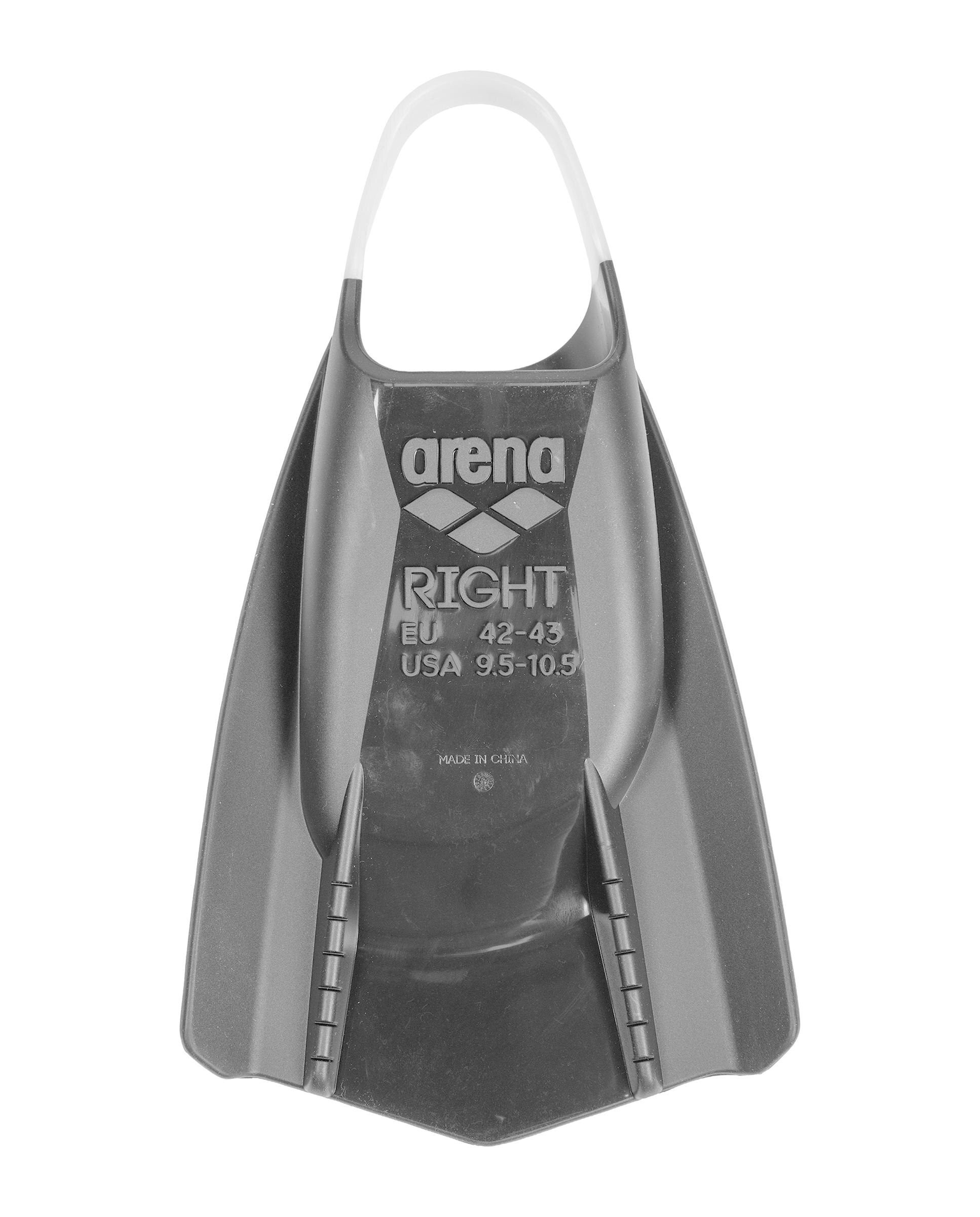 Aleta de entrenamiento arena Powerfin Pro II Flex - Negro Negro-3