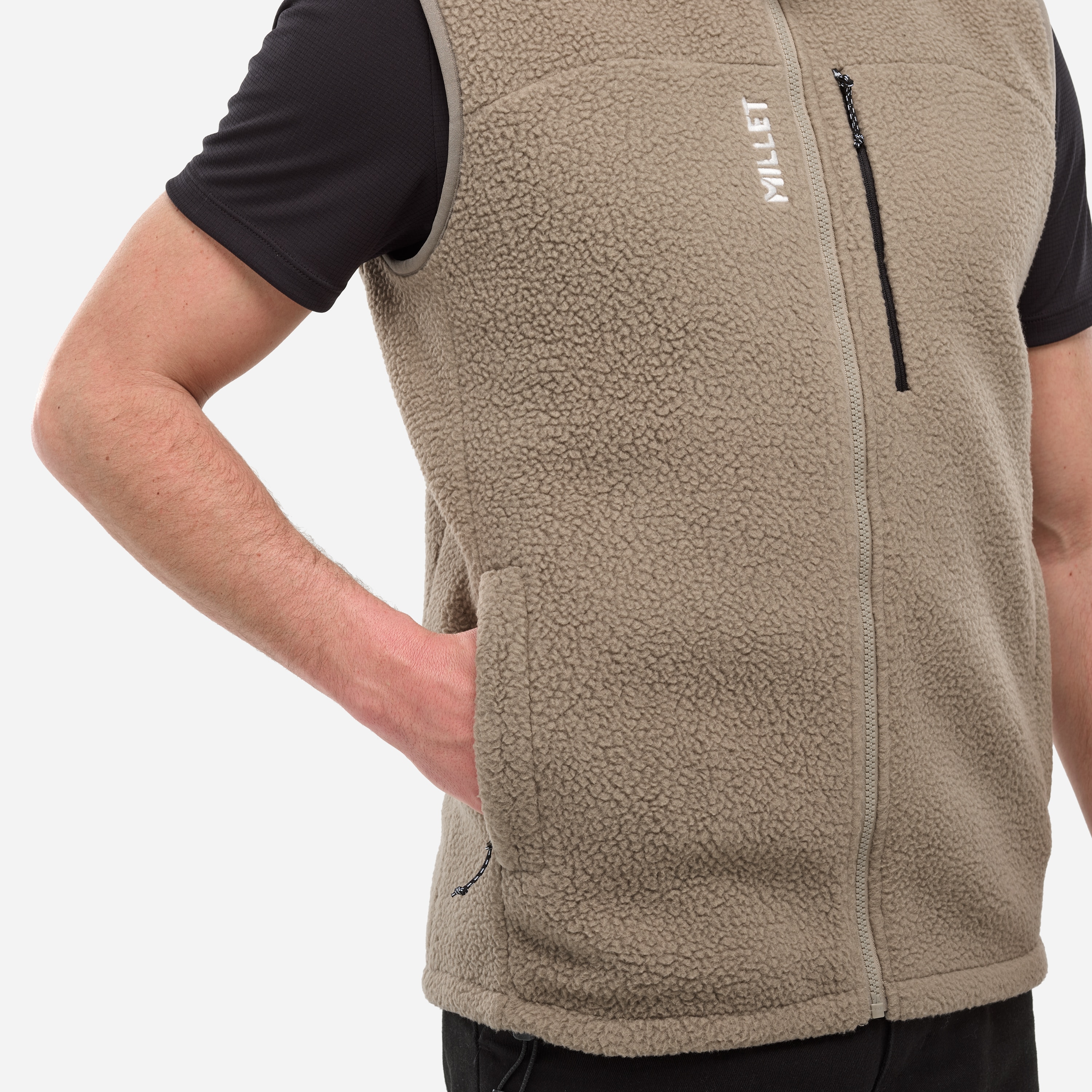 Chaleco Cimai sherpa vest m de hombre Millet - Beige Beige-5