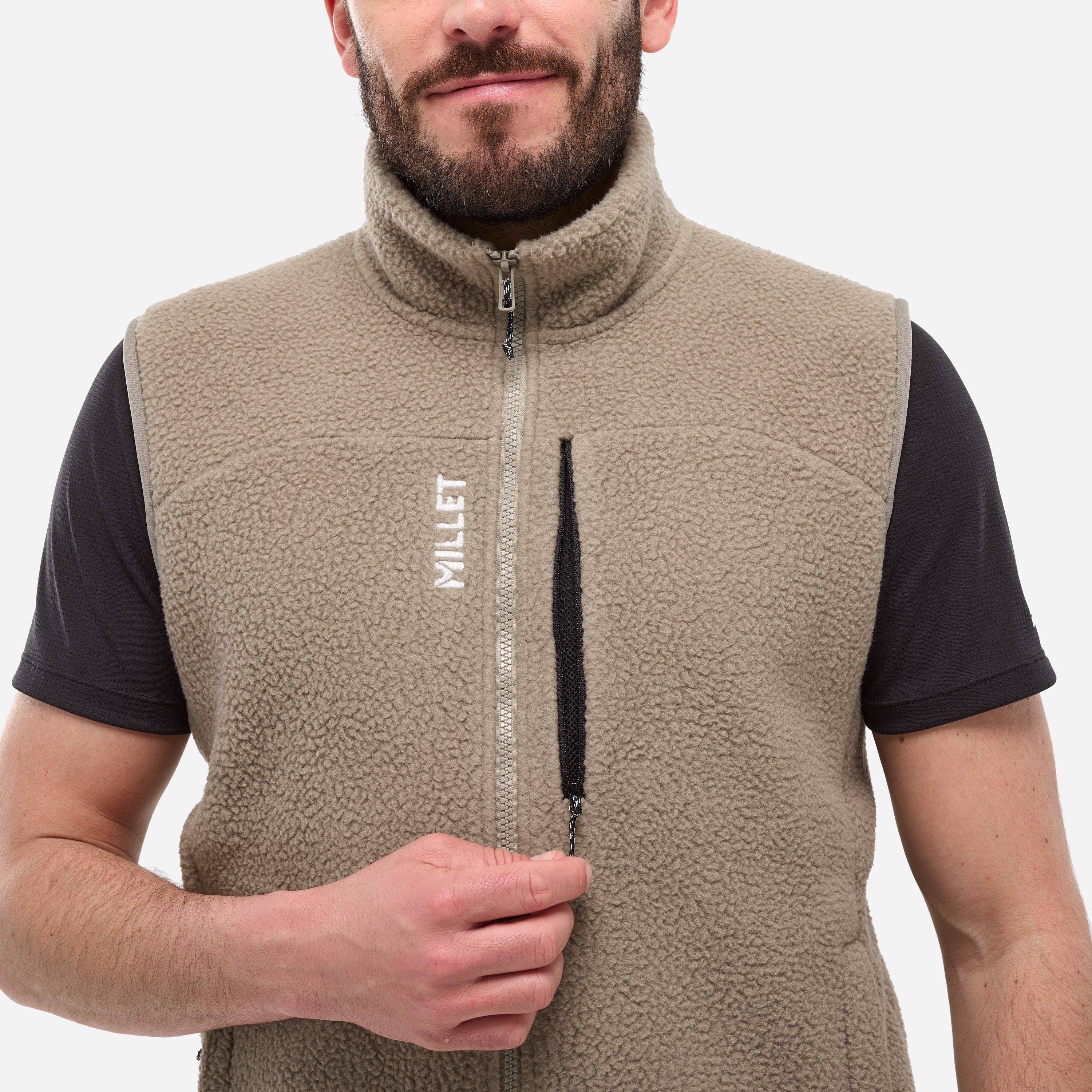 Chaleco Cimai sherpa vest m de hombre Millet - Beige Beige-6