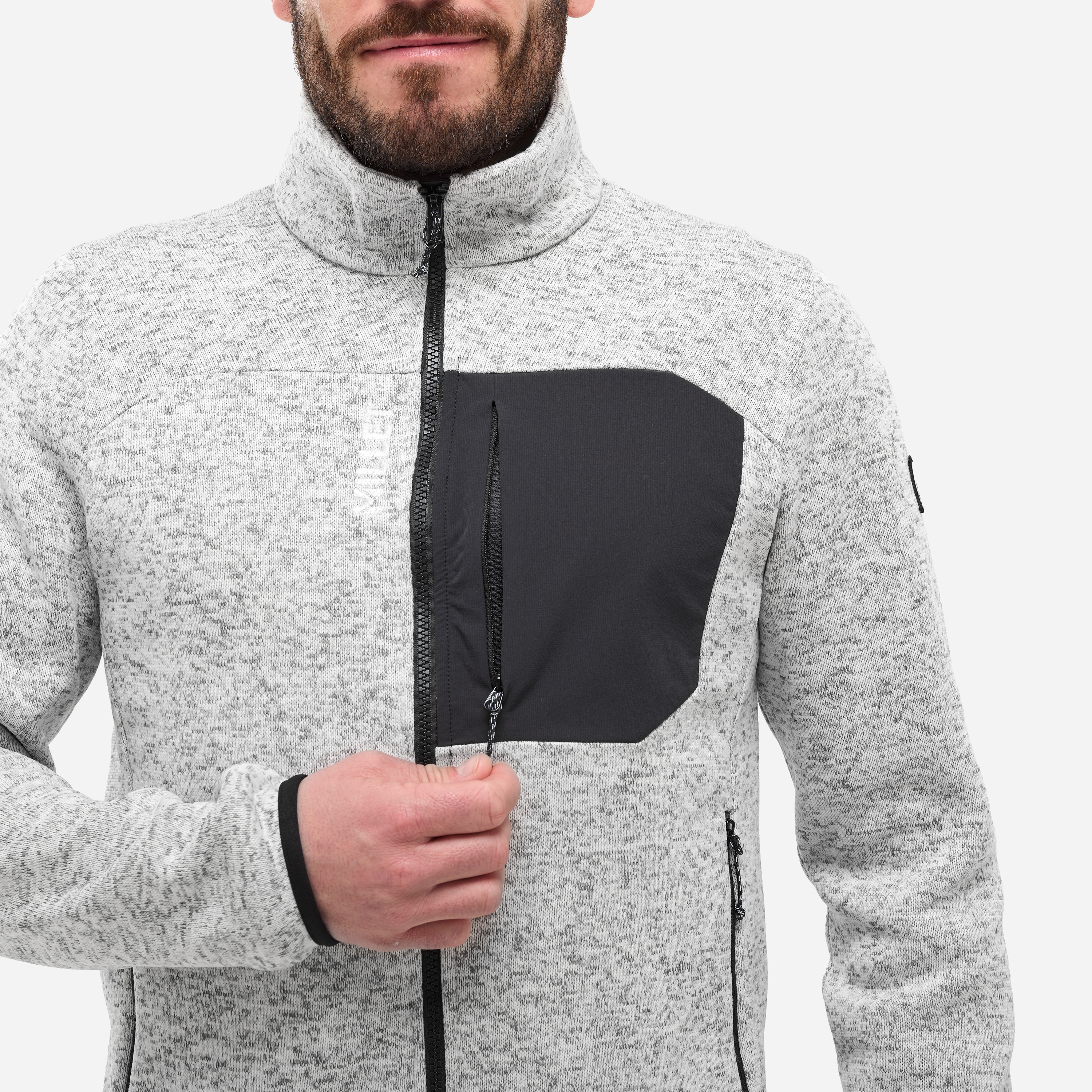Imagen 5 de Chaqueta polar Montaña de Hombre CHAMONIX KNIT JKT M Millet - Gris Gris