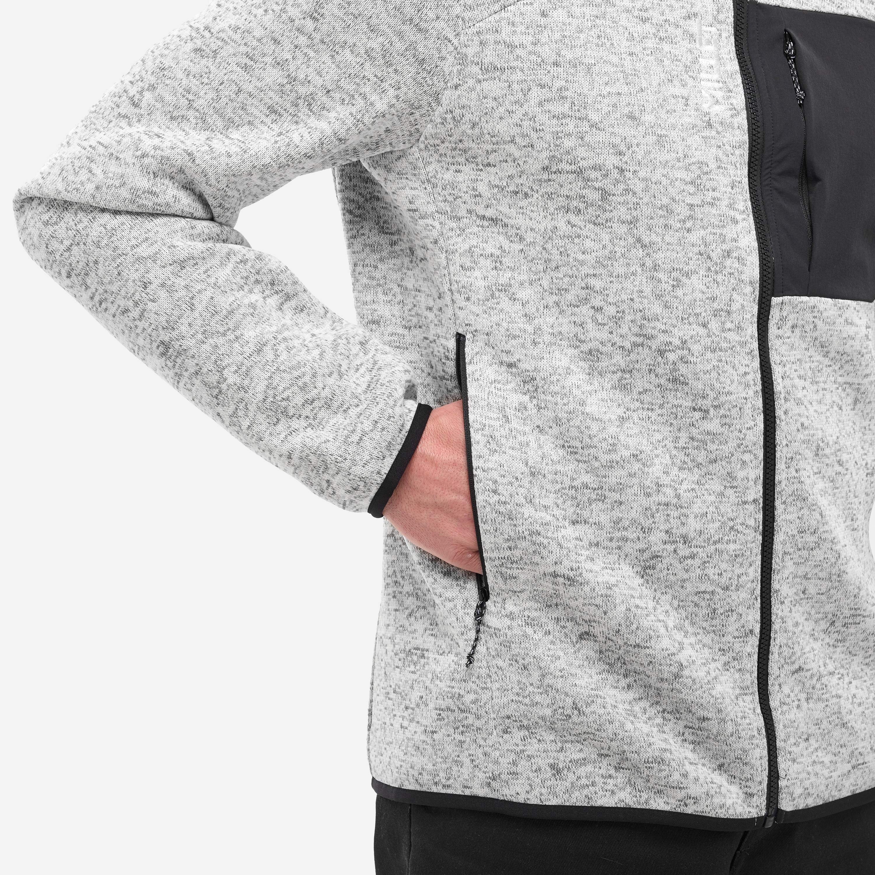 Imagen 6 de Chaqueta polar Montaña de Hombre CHAMONIX KNIT JKT M Millet - Gris Gris