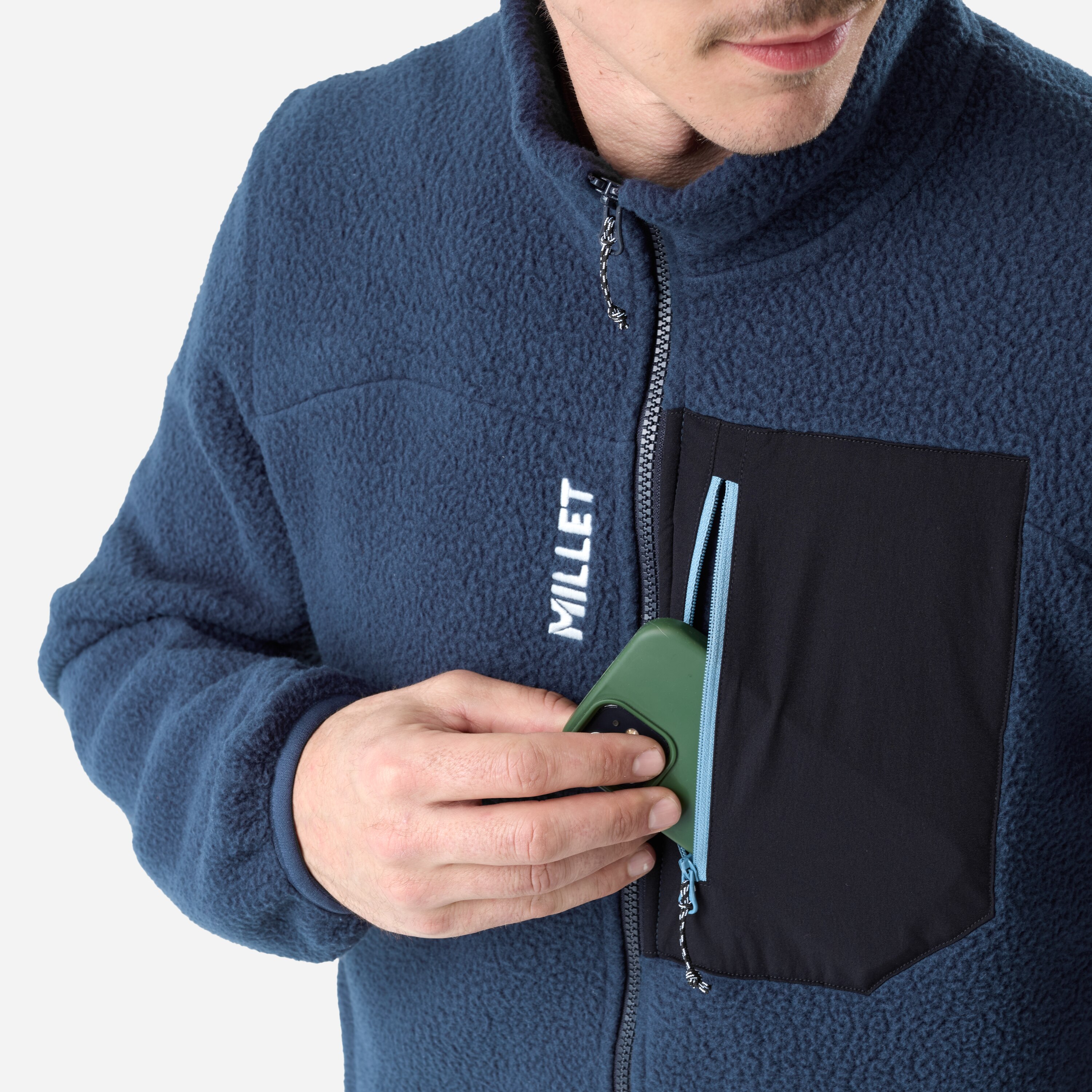 Forro polar Cimai sherpa jkt m de hombre Millet - Azul marino Azul marino-4