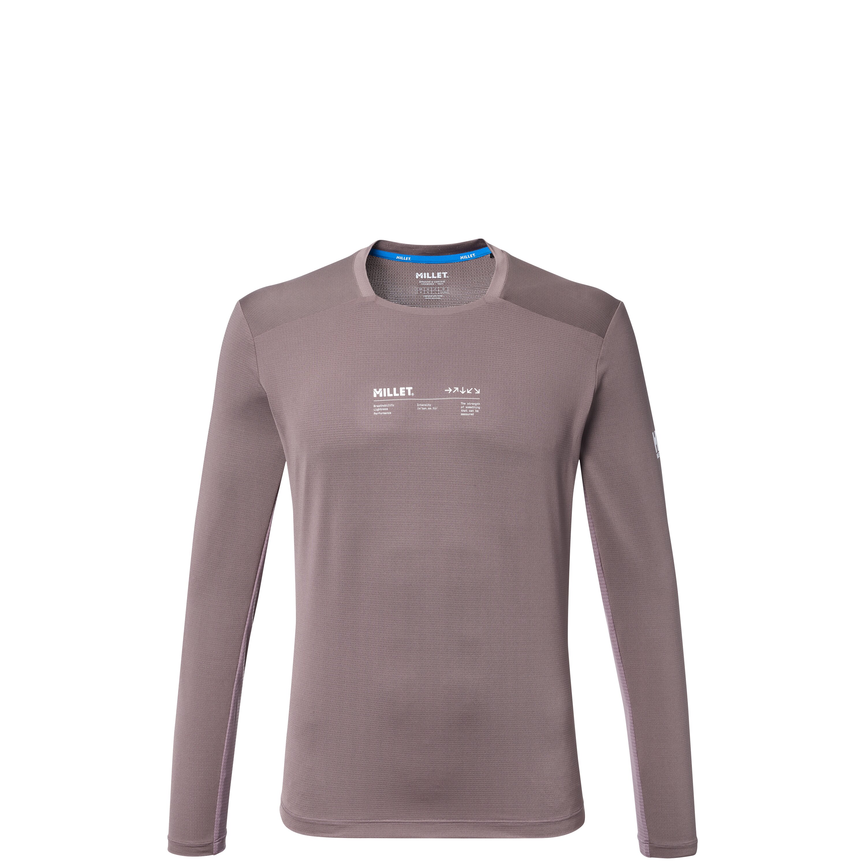 Camiseta de Hombre INTENSE TS LS M Millet - Marrón Marrón-1