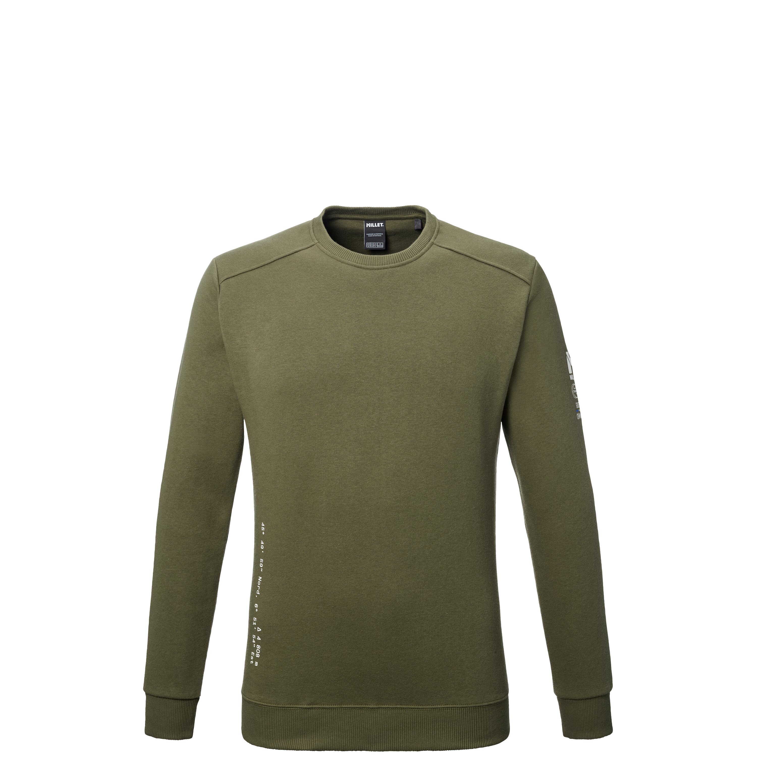 Imagen 0 de Sudadera Cdg chamonix swt crneck m de hombre Millet Kaki