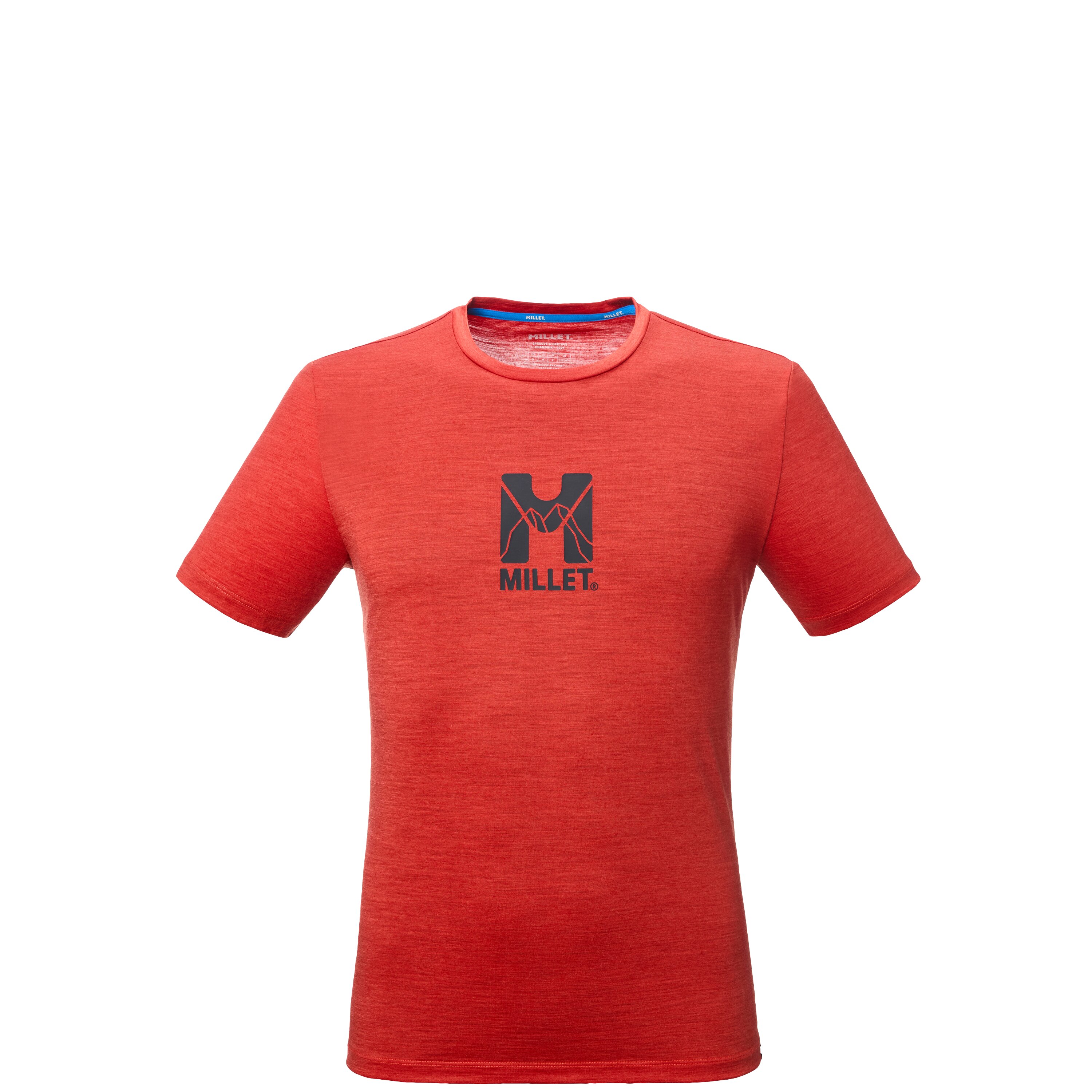 Camiseta Ubic wool ts ss m de hombre Millet - Naranja Naranja-1