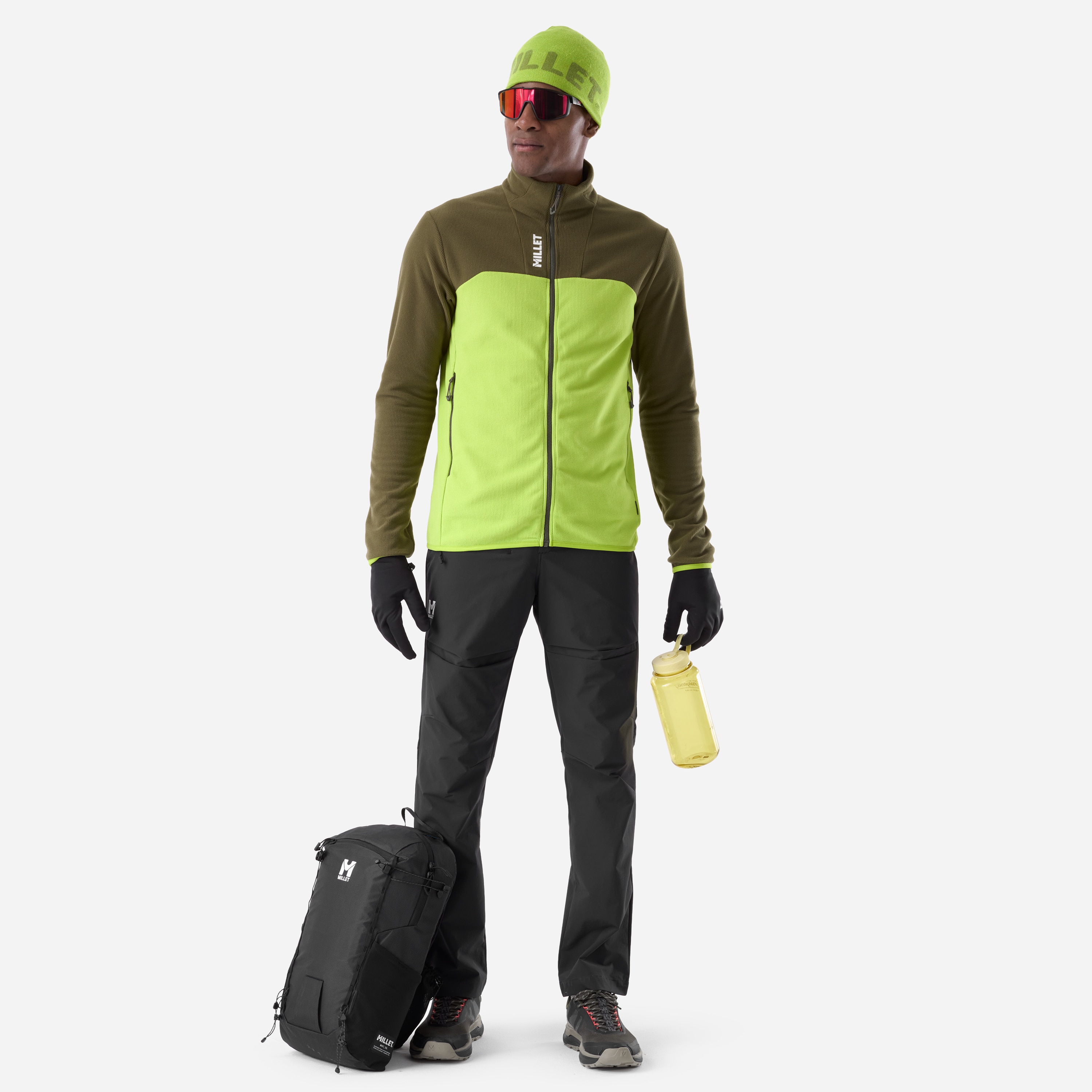 Forro polar Ubic lightgrid jkt m de hombre Millet - Verde Verde-2