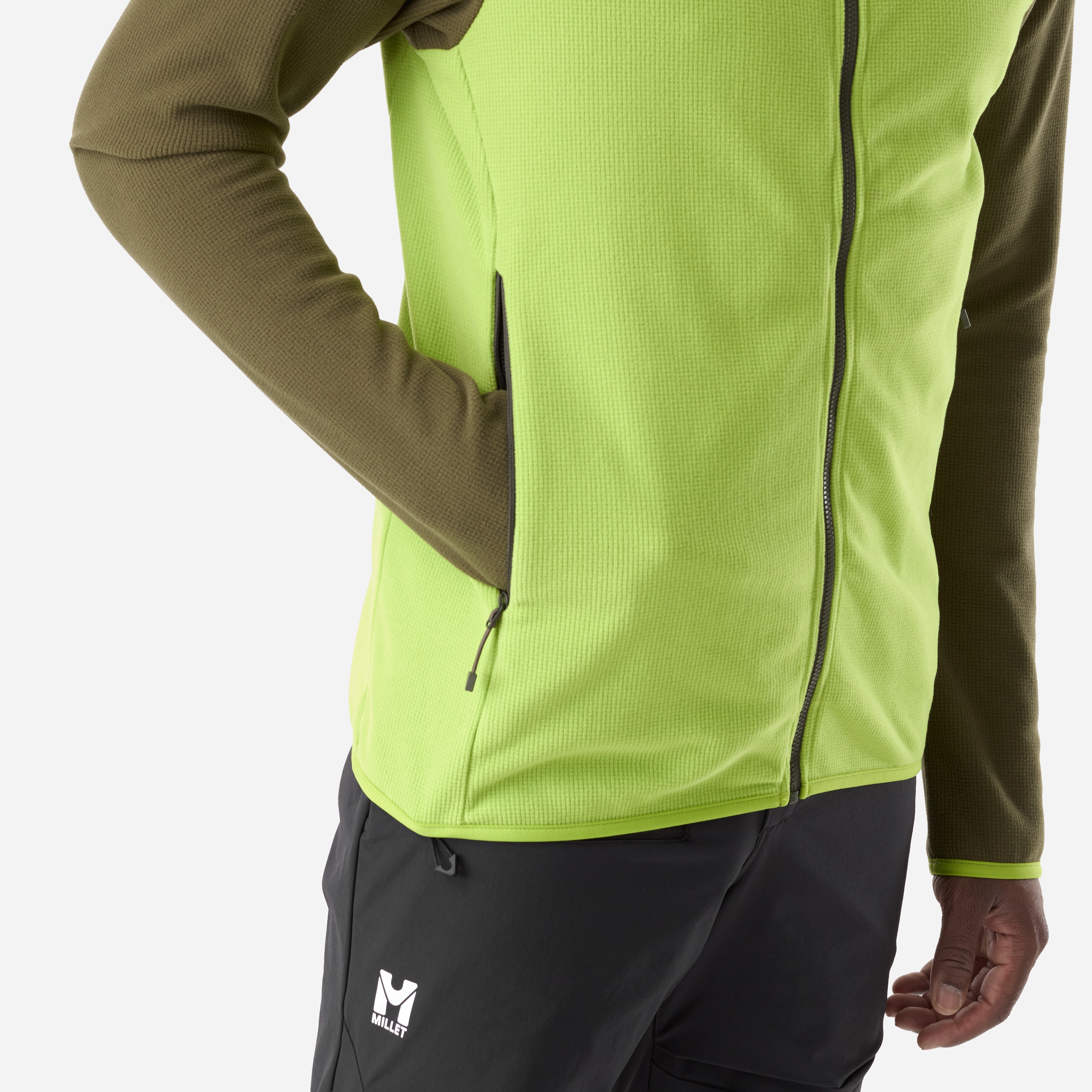 Forro polar Ubic lightgrid jkt m de hombre Millet - Verde Verde-5