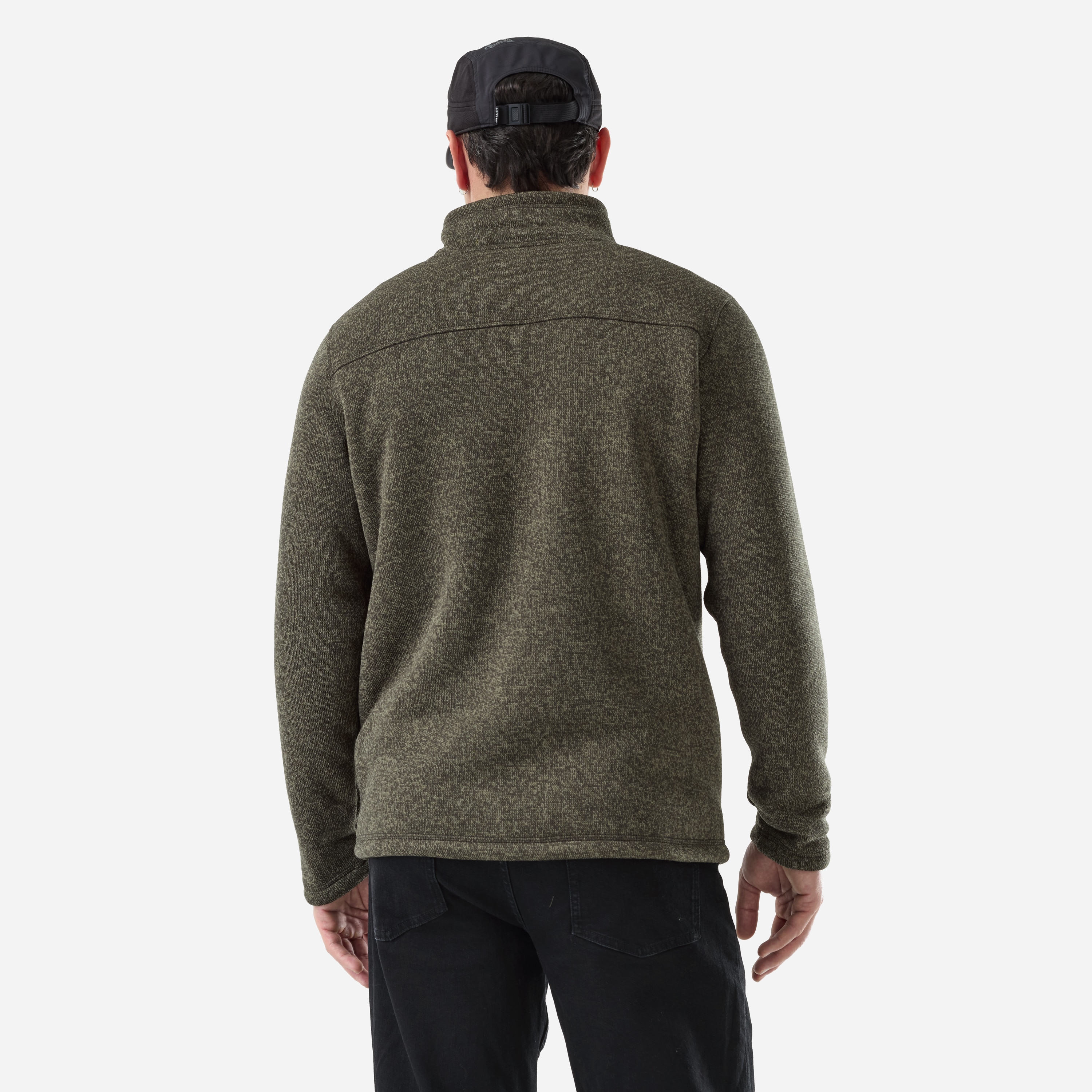 Forro polar Chamonix knitwarm jkt m de hombre Millet - Kaki Kaki-4