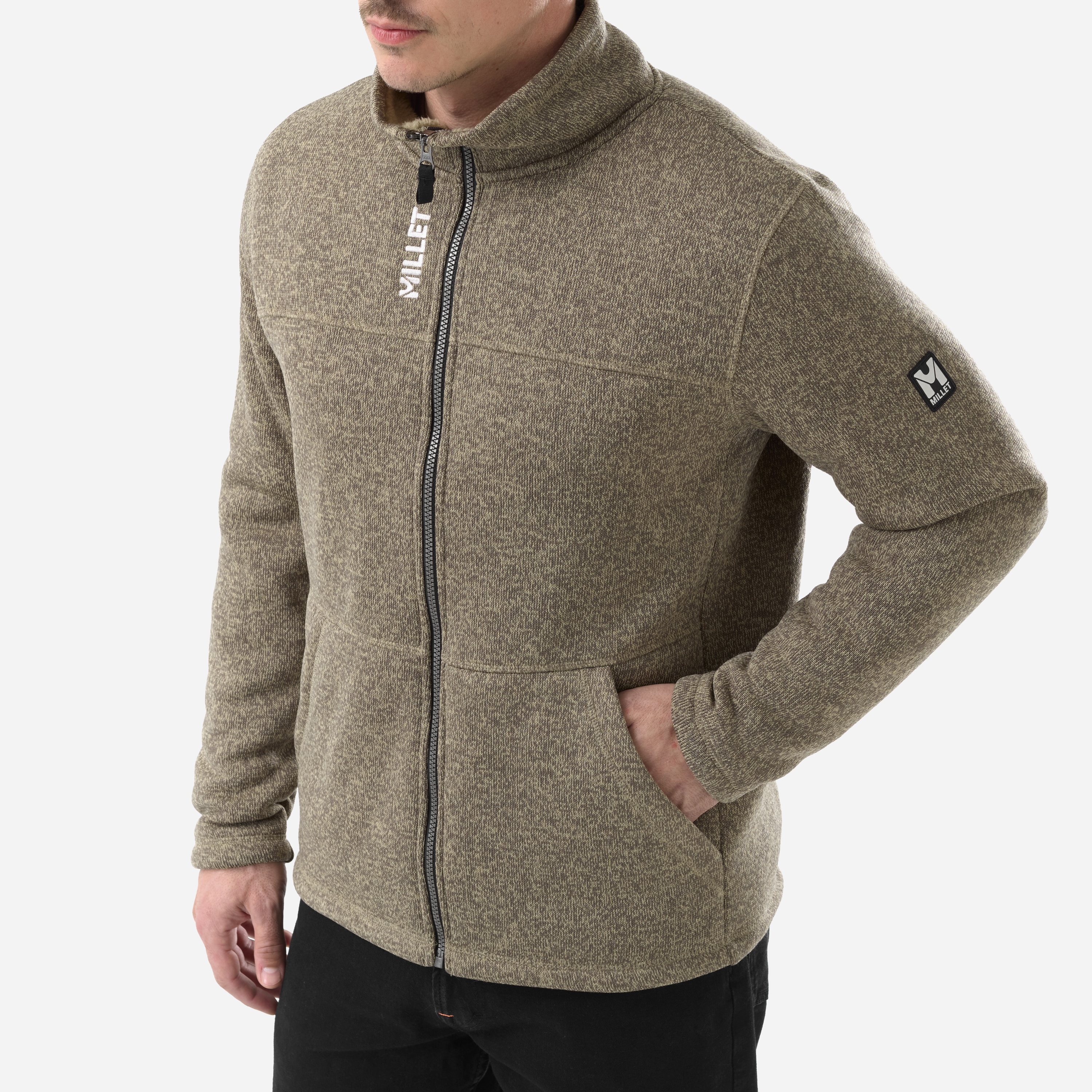 Forro polar Chamonix knitwarm jkt m de hombre Millet - Beige Beige-5