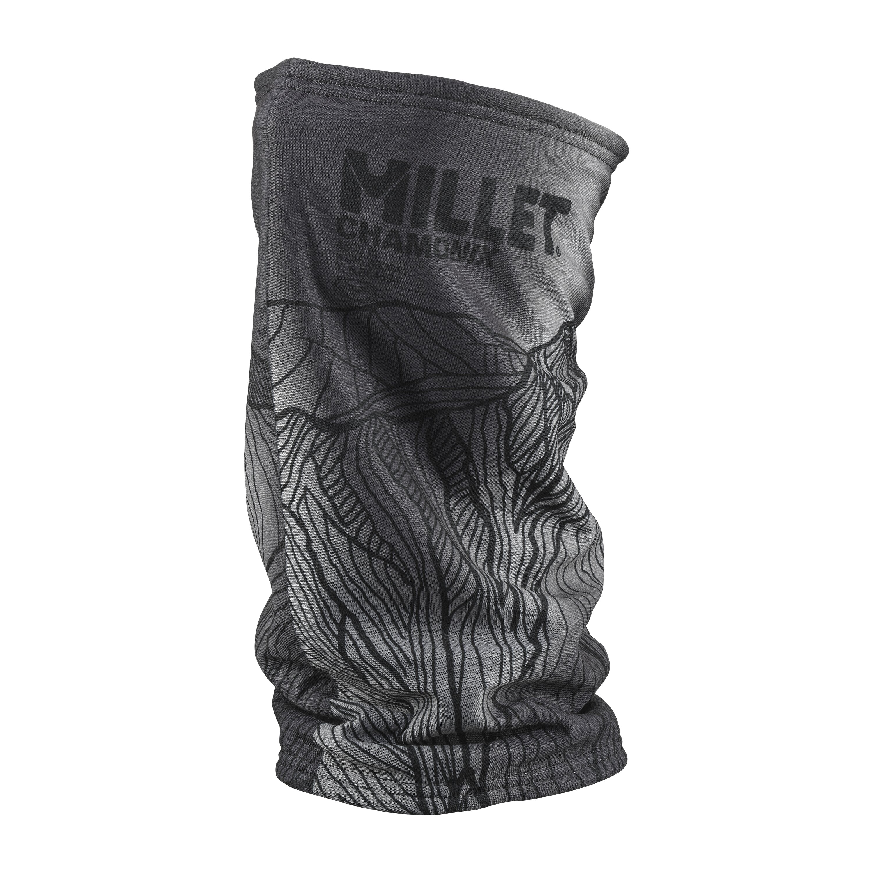 Cuello unisex Chamonix Neck warmer Millet - Negro Negro-2