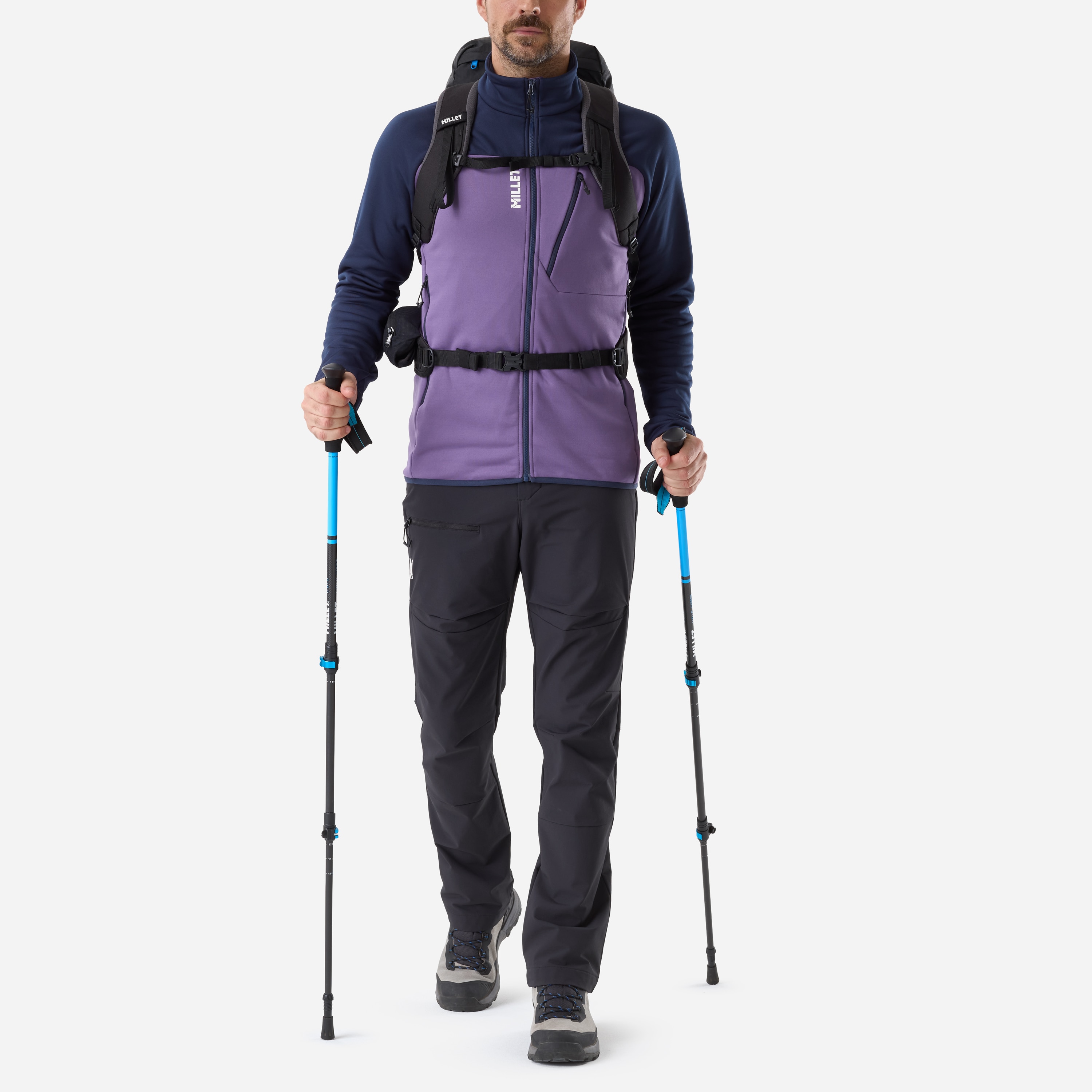 Forro polar Seneca fleece jkt m de hombre Millet - Purpura Purpura-2