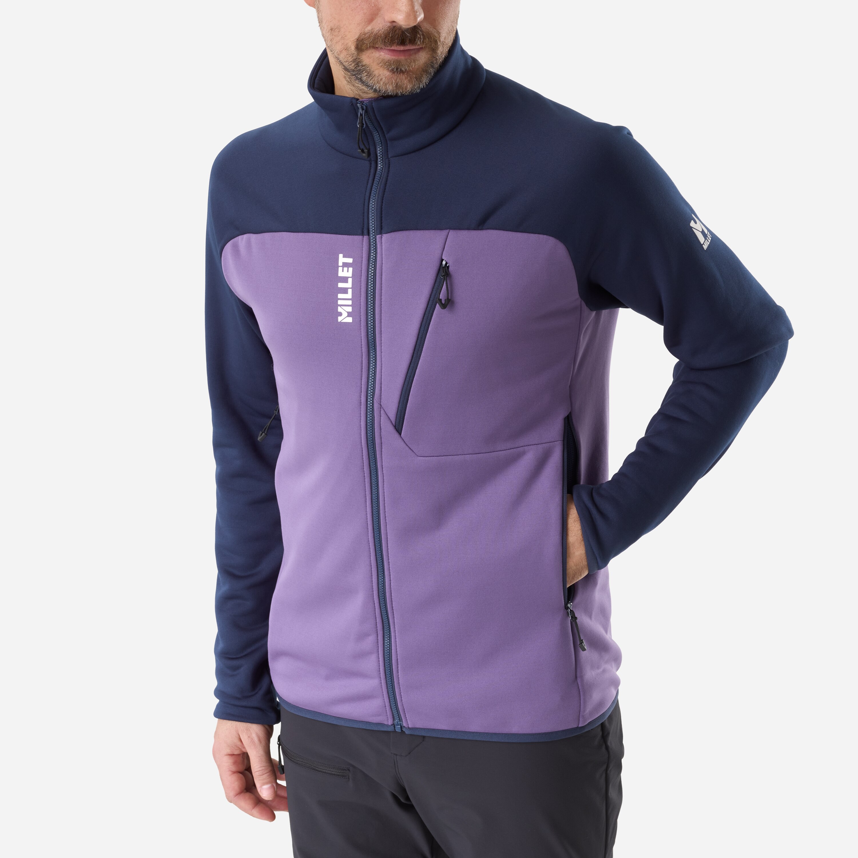 Forro polar Seneca fleece jkt m de hombre Millet - Purpura Purpura-5