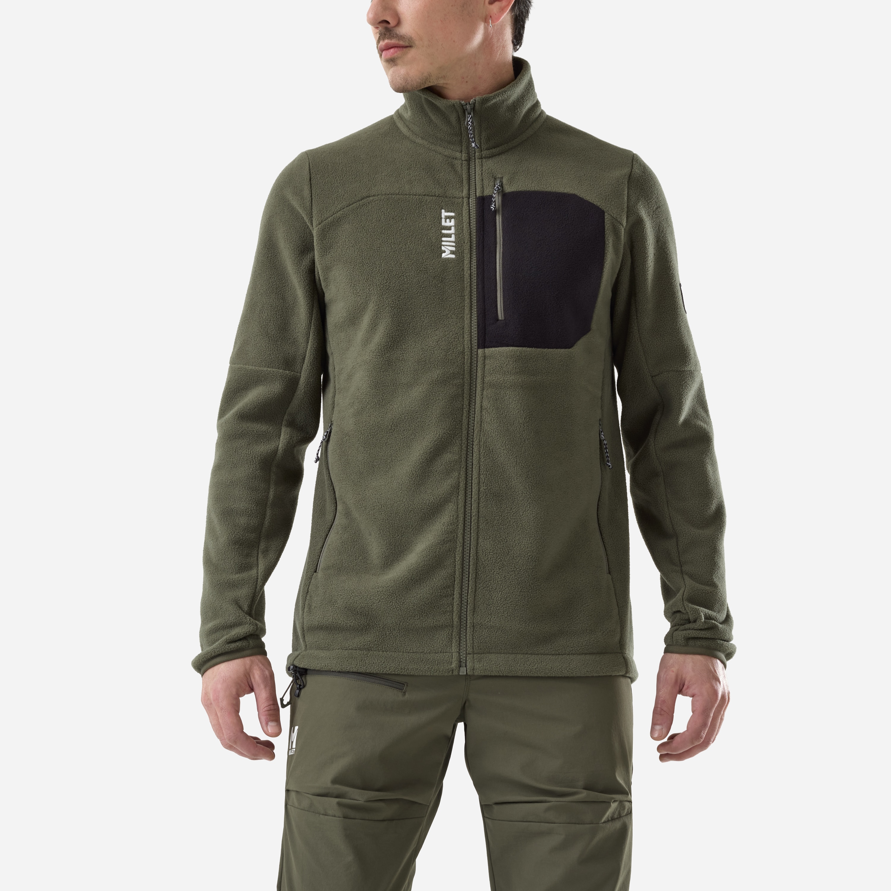 Forro polar Cimai fleece jkt m de hombre Millet - Kaki Kaki-2