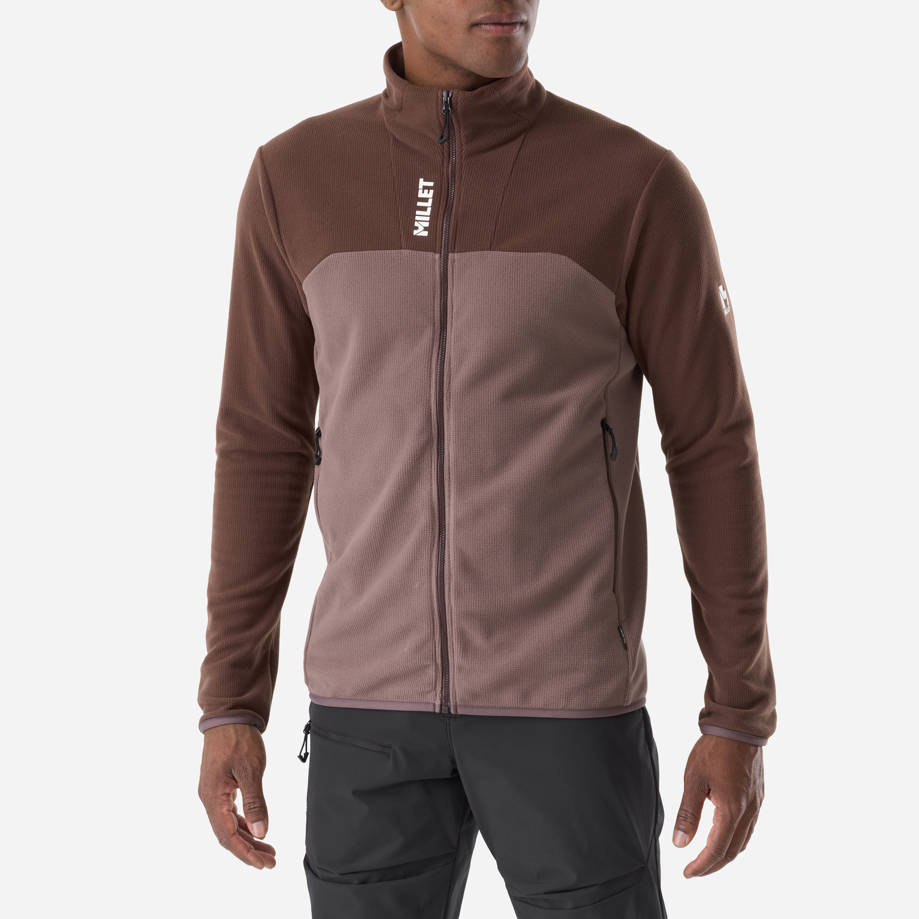 Forro polar Ubic lightgrid jkt m de hombre Millet - Marrón Marrón-3