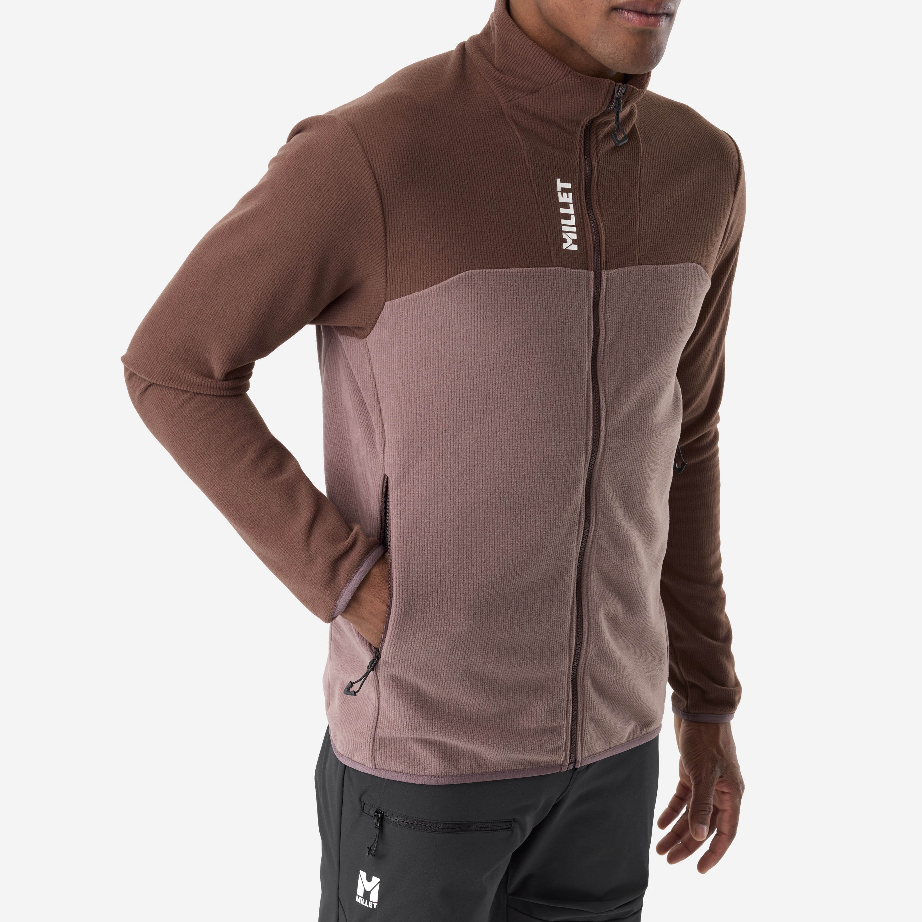 Forro polar Ubic lightgrid jkt m de hombre Millet - Marrón Marrón-5