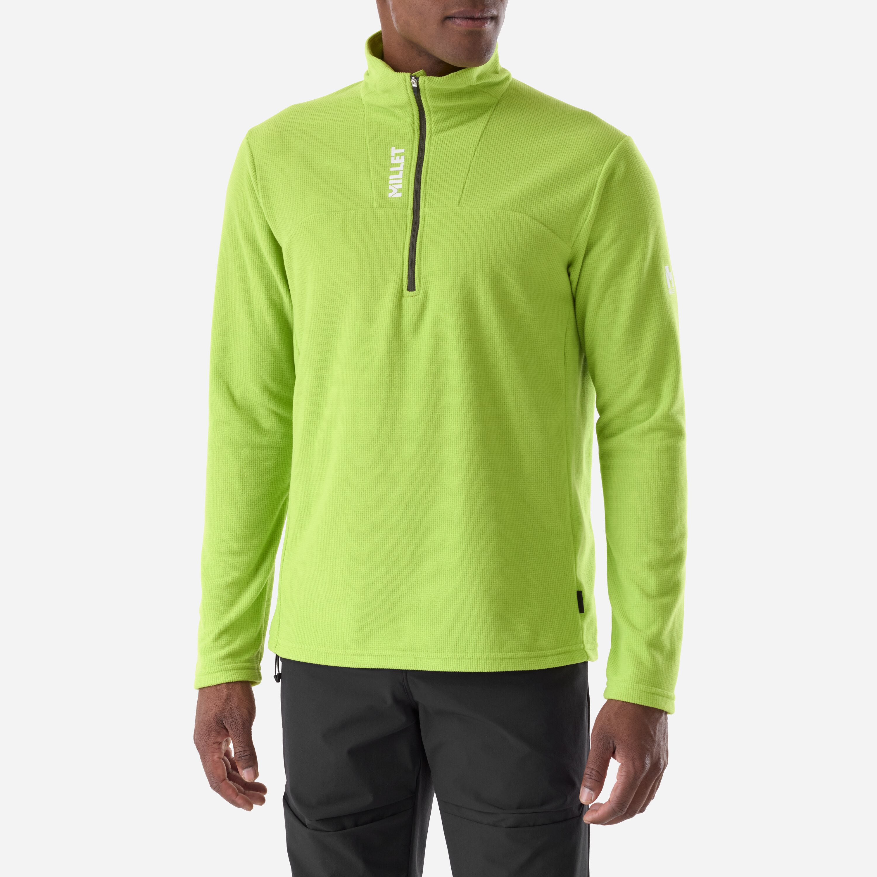 Sudadera Ubic lightgrid po m de hombre Millet - Verde Verde-3