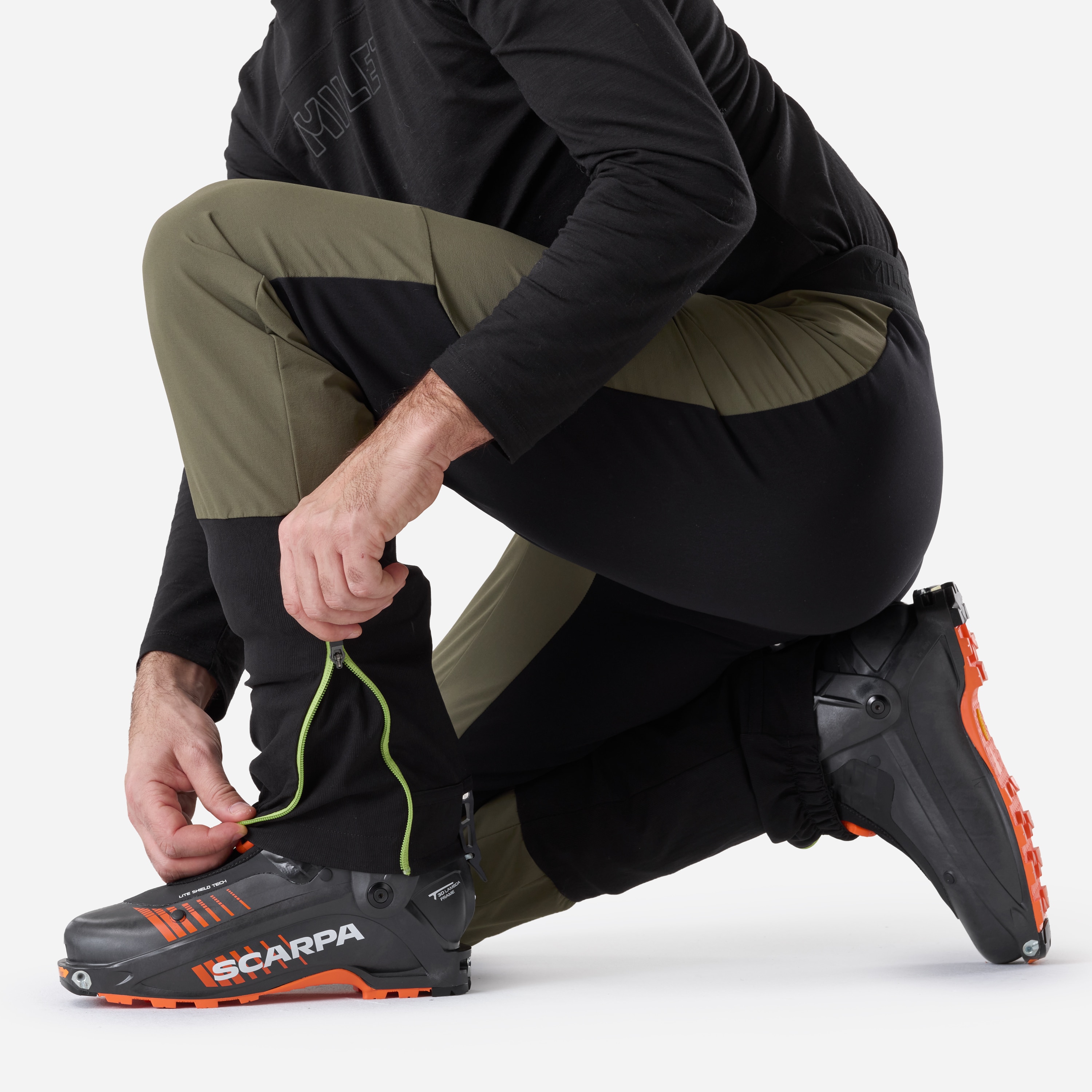 Pantalón de Esquí­ y Snow Pierra ment pt m de hombre Millet - Kaki Kaki-8