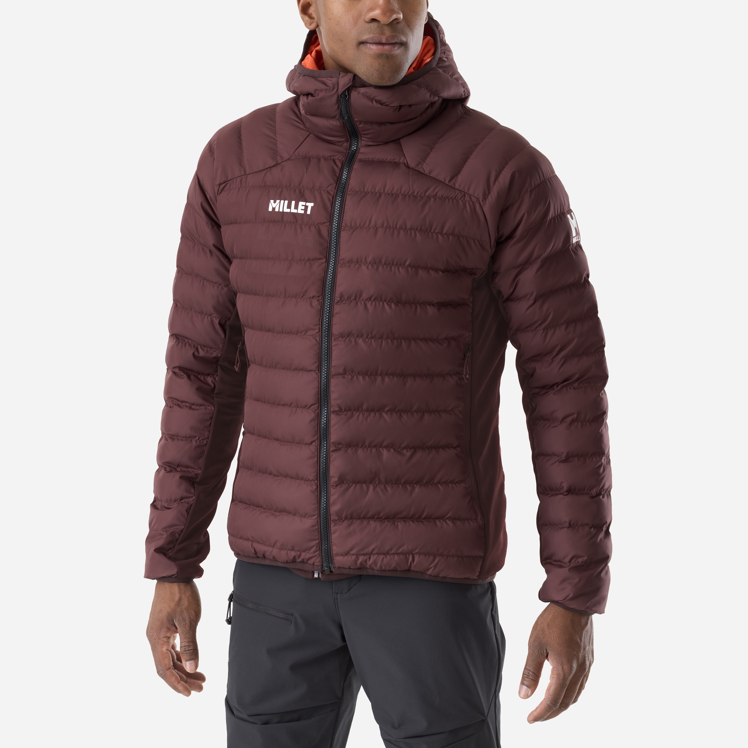 Chaqueta Fitz roy warm hoodie m de hombre Millet - Marrón Marrón-3