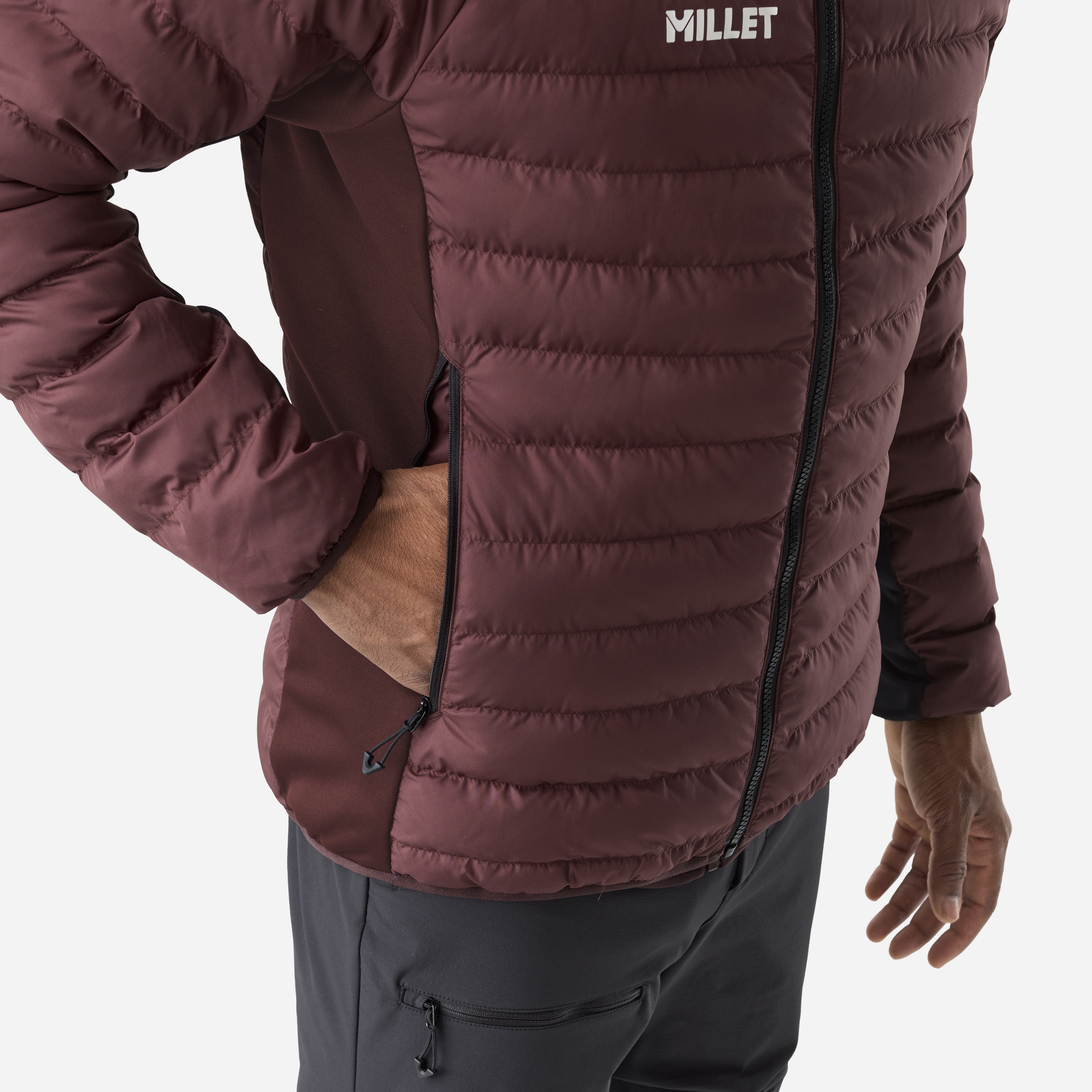 Chaqueta Fitz roy warm hoodie m de hombre Millet - Marrón Marrón-5