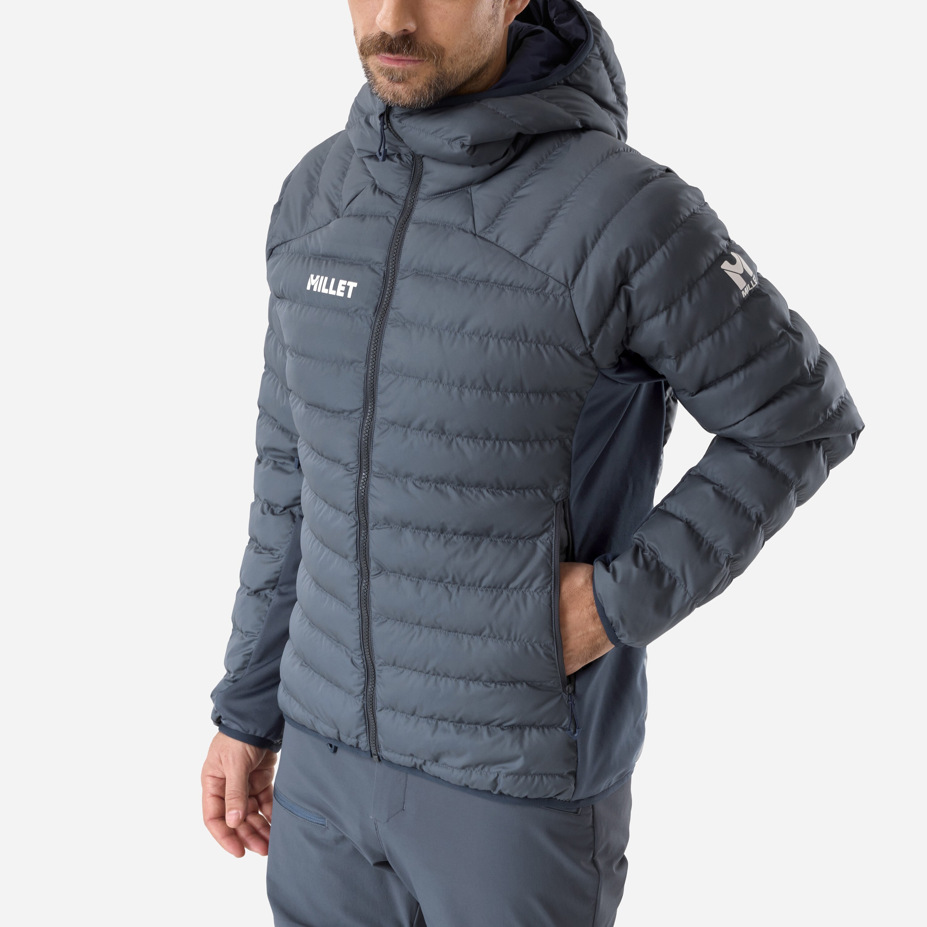 Chaqueta Fitz roy warm hoodie m de hombre Millet - Azul Azul-4