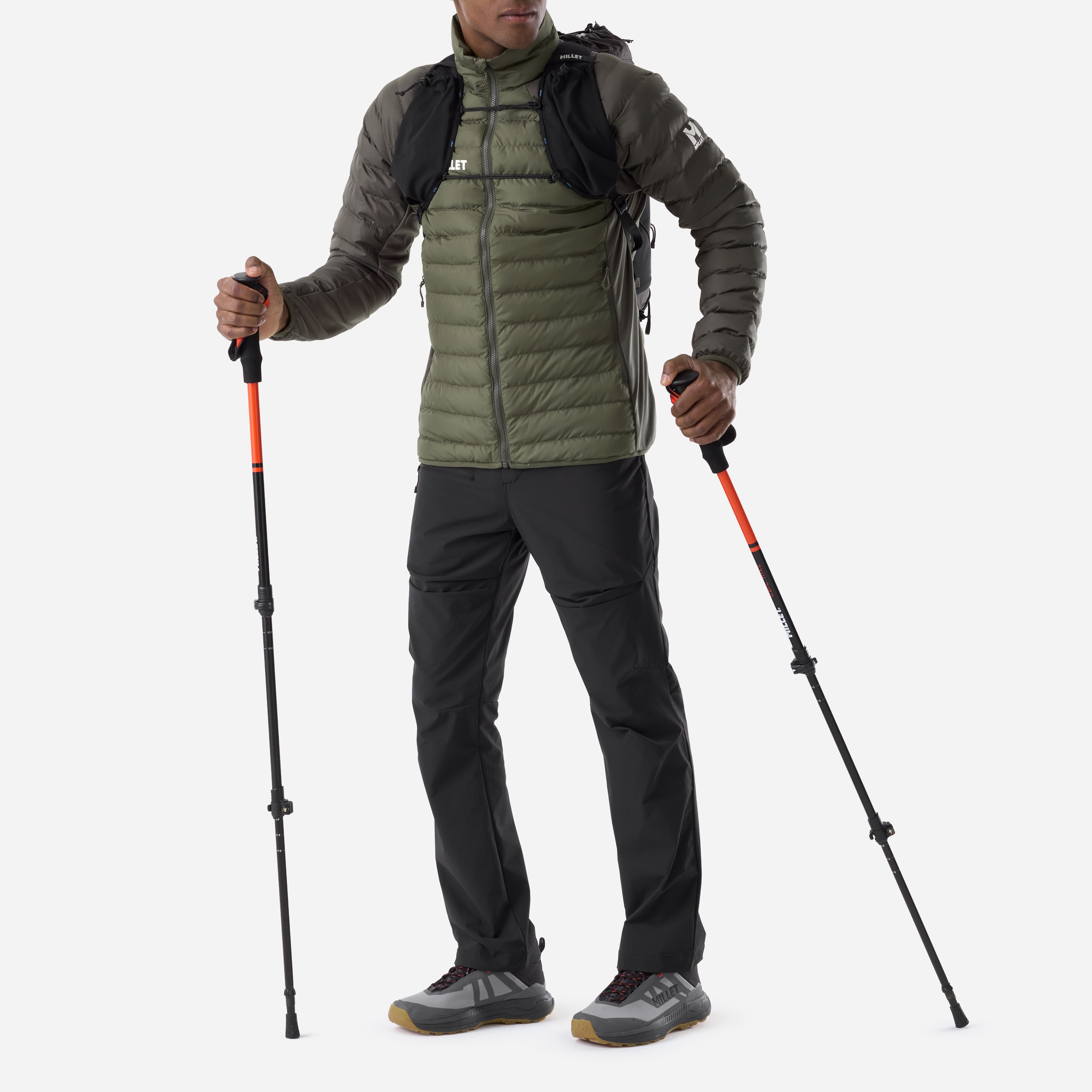 Chaqueta Fitz roy warm jkt m de hombre Millet - Kaki Kaki-2