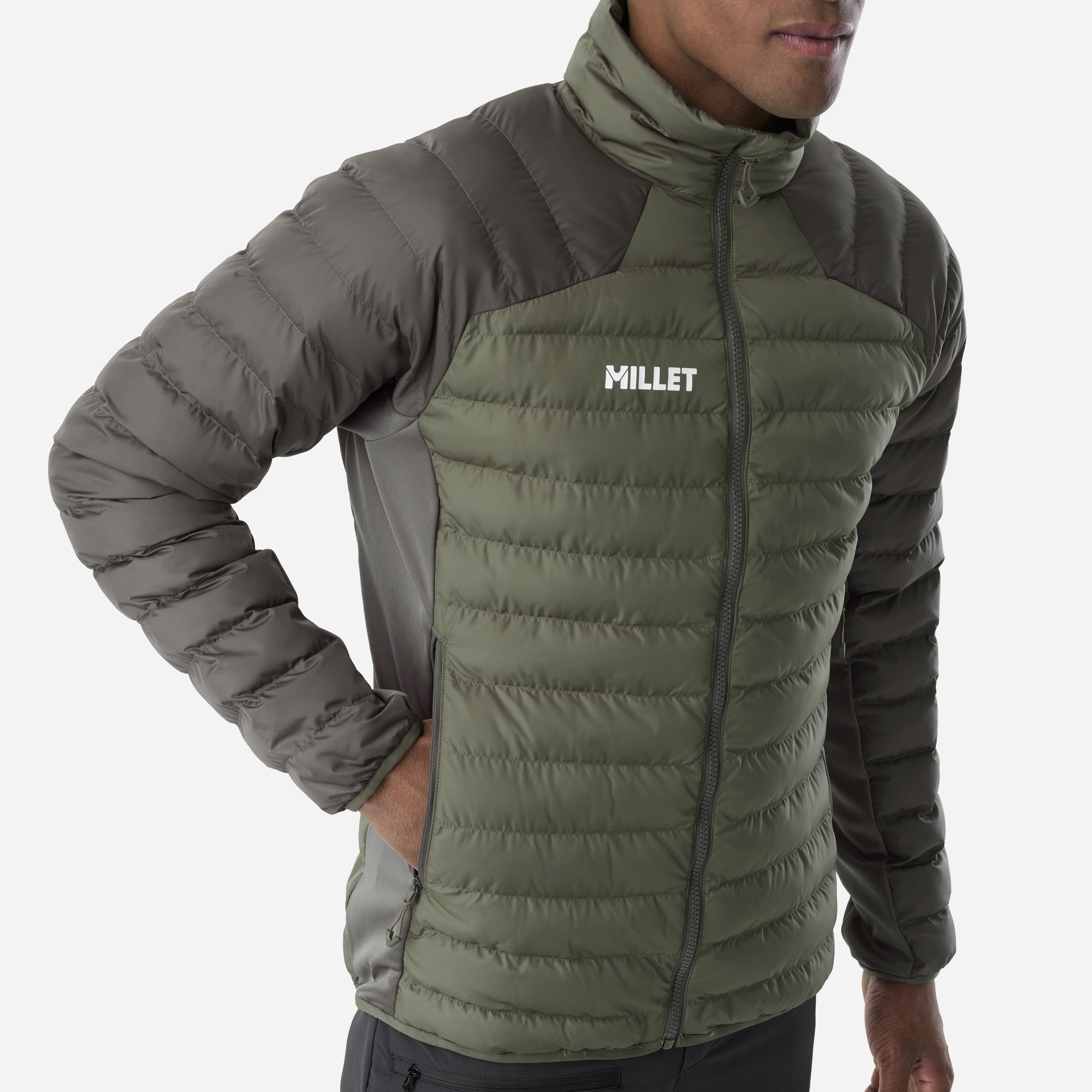 Chaqueta Fitz roy warm jkt m de hombre Millet - Kaki Kaki-5