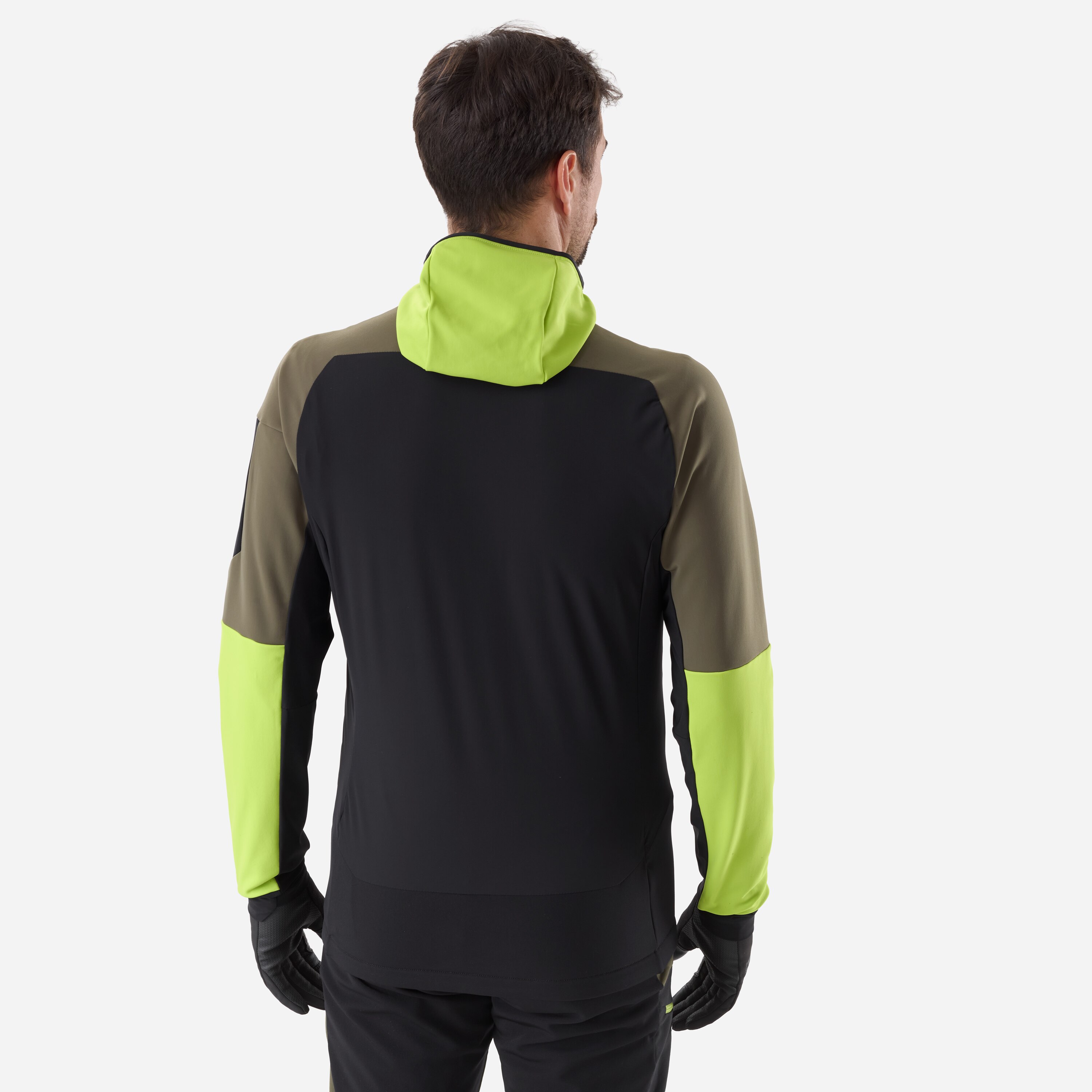 Chaqueta softshell de Esquí­ y Snow Pierra ment hoodie m de hombre Millet - Verde Verde-4