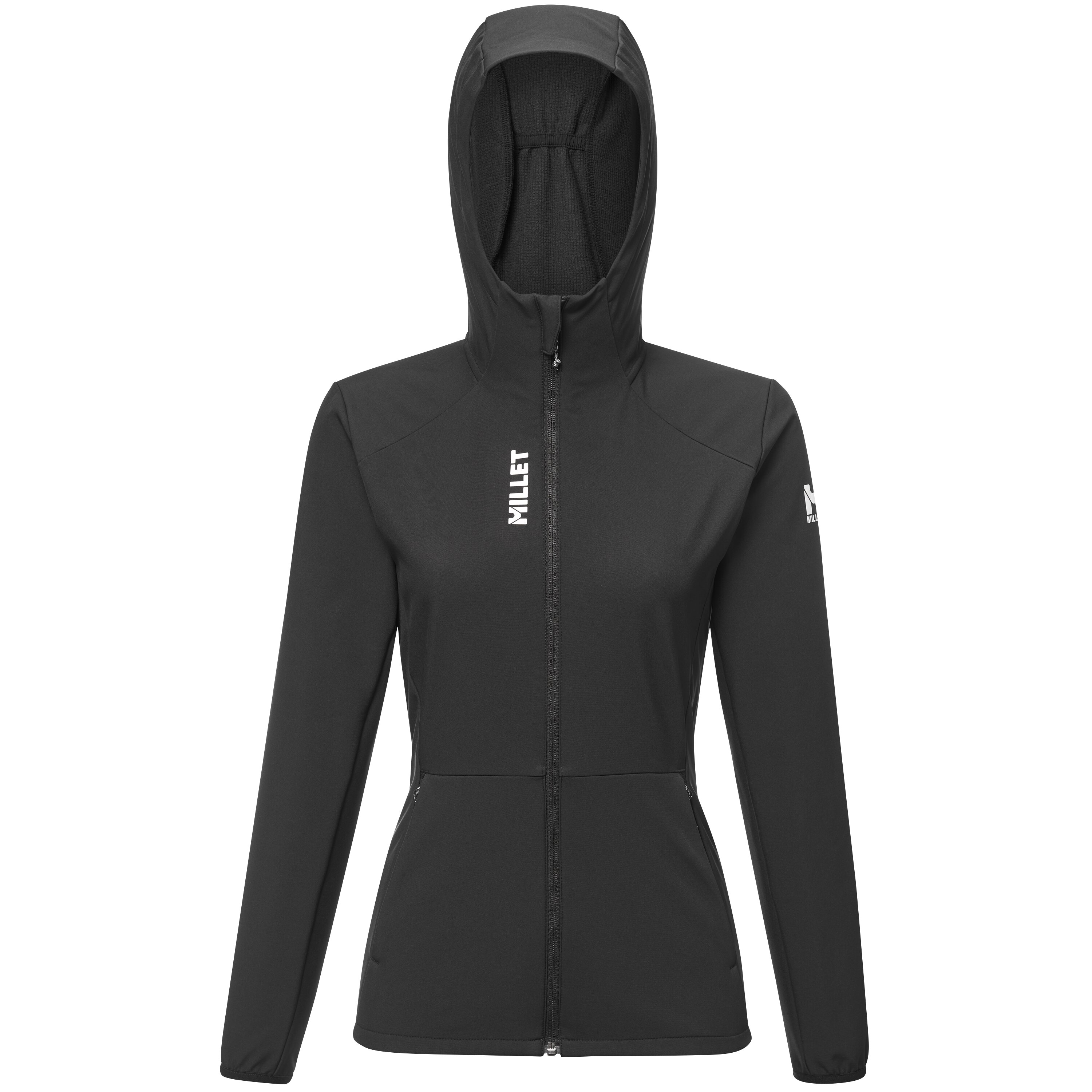 Imagen 1 de Chaqueta de Mujer Softshell SENECA SHIELD HOODIE W Montaña Millet - Negro Negro