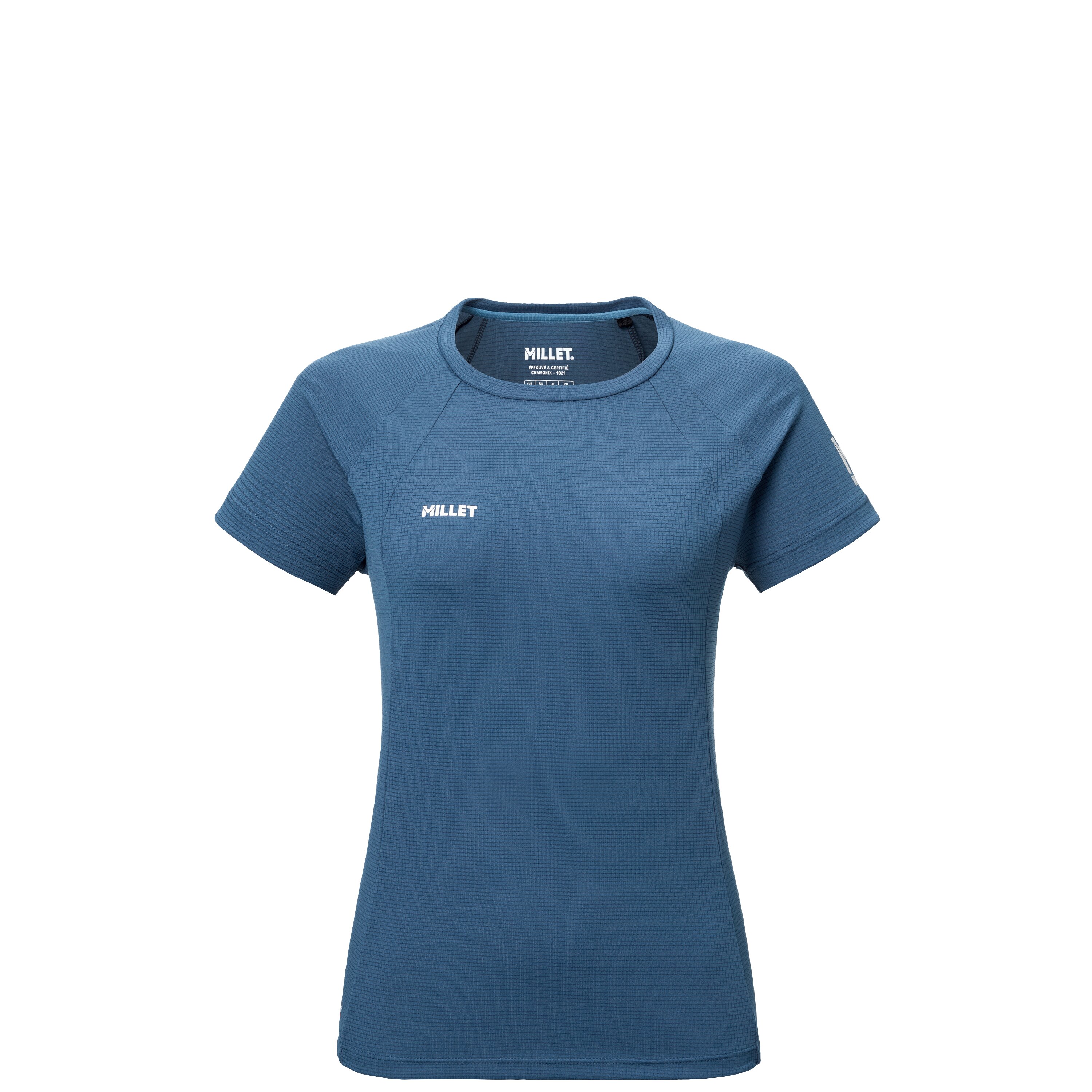 Camisetas de Manga Corta de Mujer FUSION TS SS W Montaña Millet - Azul marino Azul marino-1