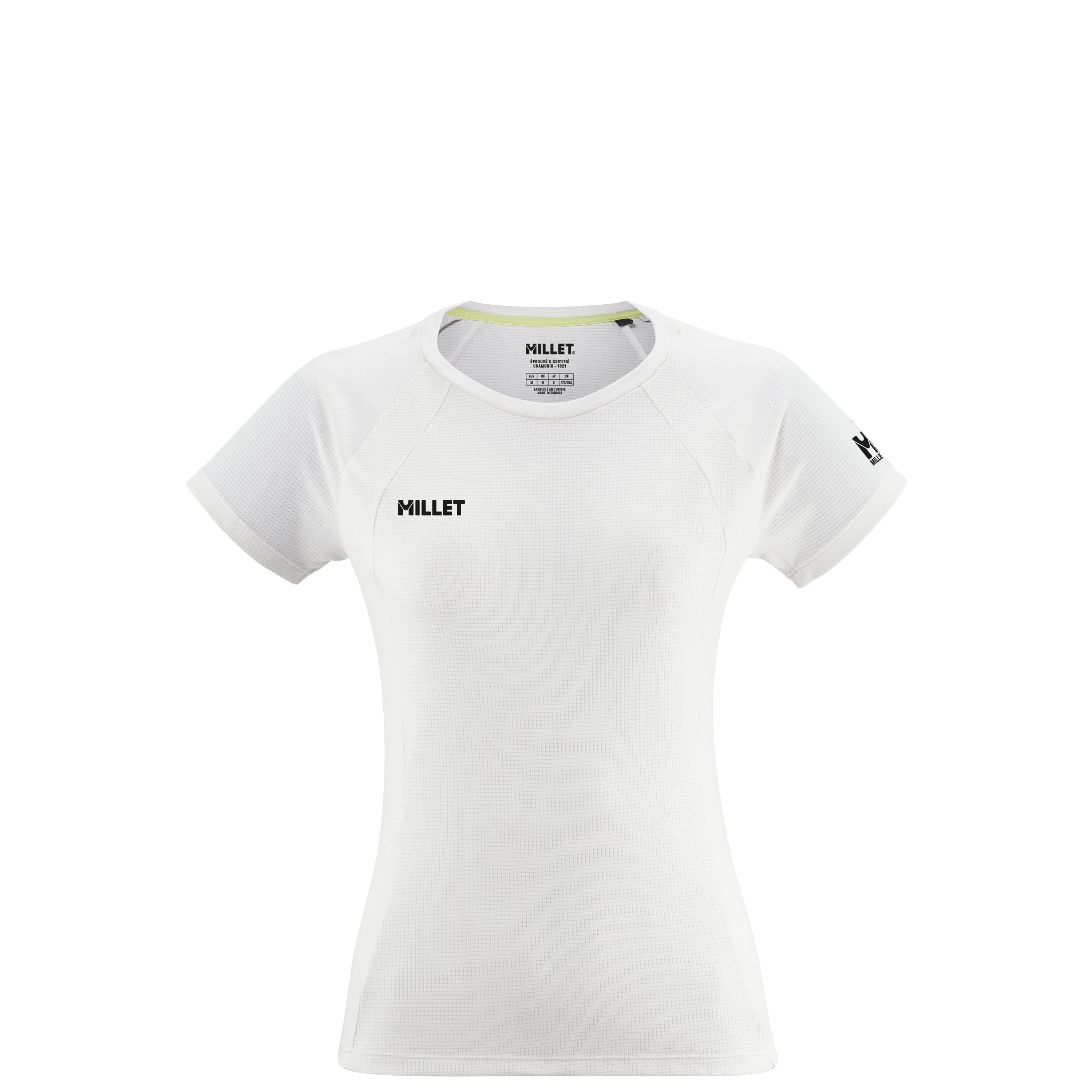 Camisetas de Manga Corta de Mujer FUSION TS SS W Montaña Millet - Blanco Blanco-1