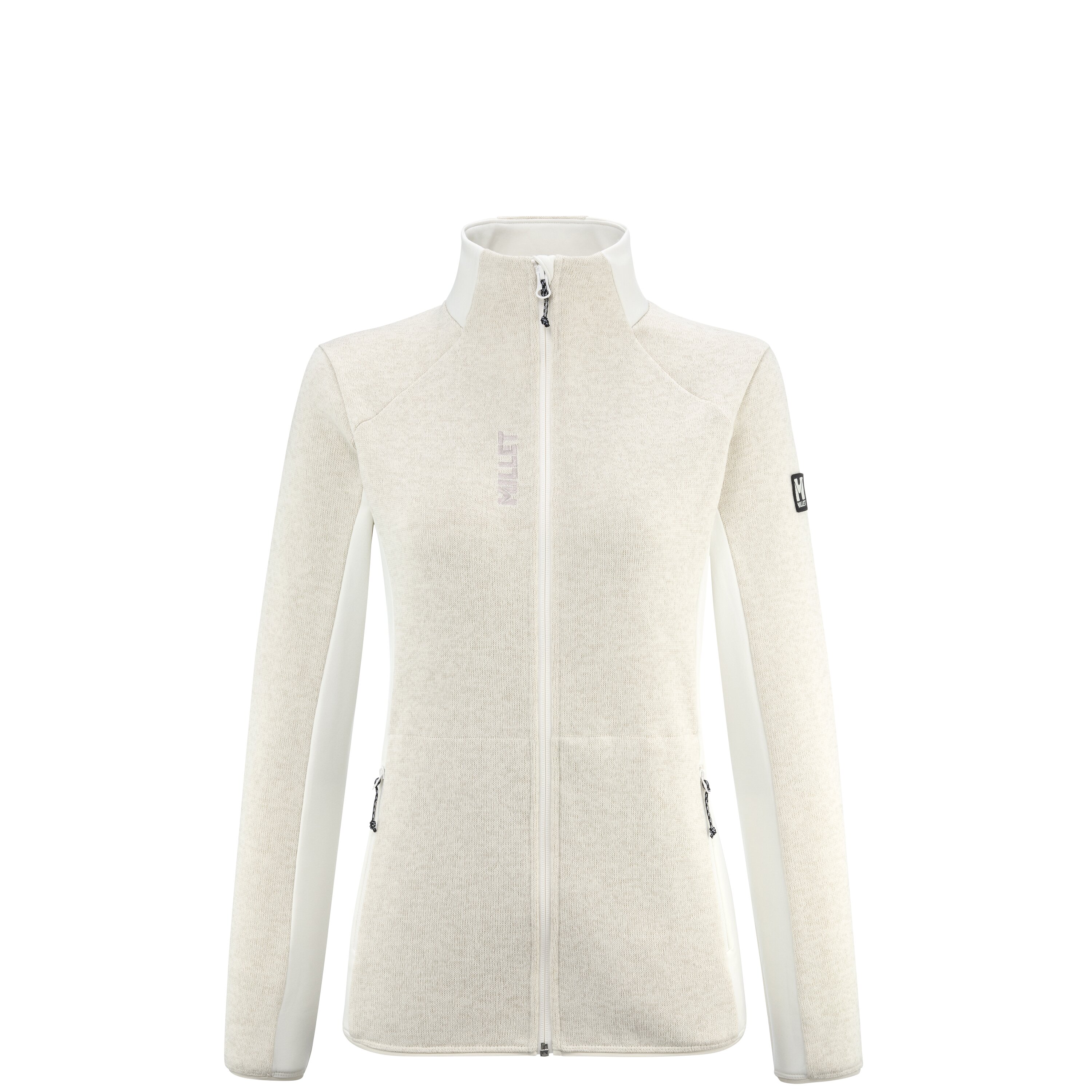 Forro polar Chamonix knit jkt w de mujer Millet - Blanco Blanco-1