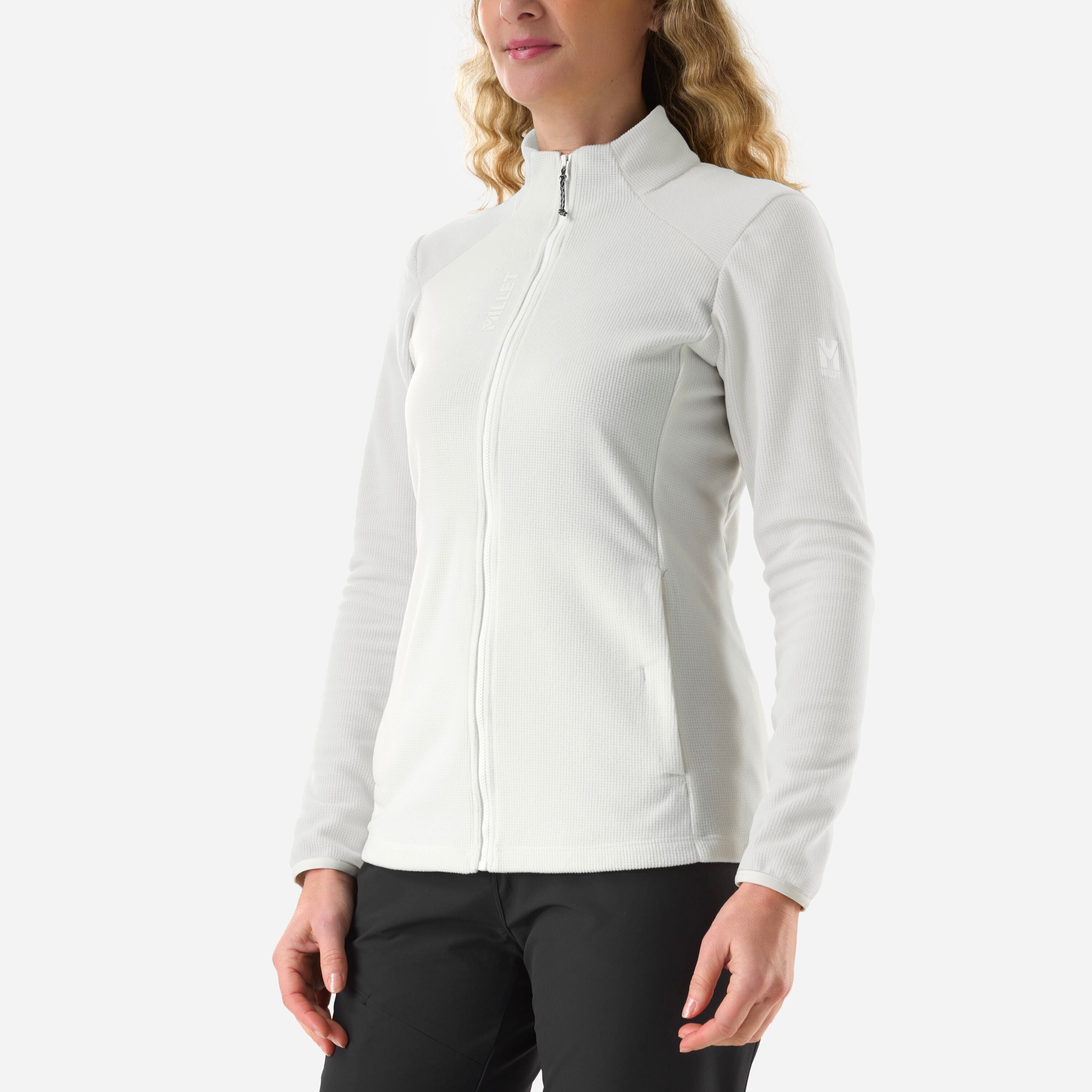 Forro polar Ubic lightgrid jkt w de mujer Millet - Blanco Blanco-4