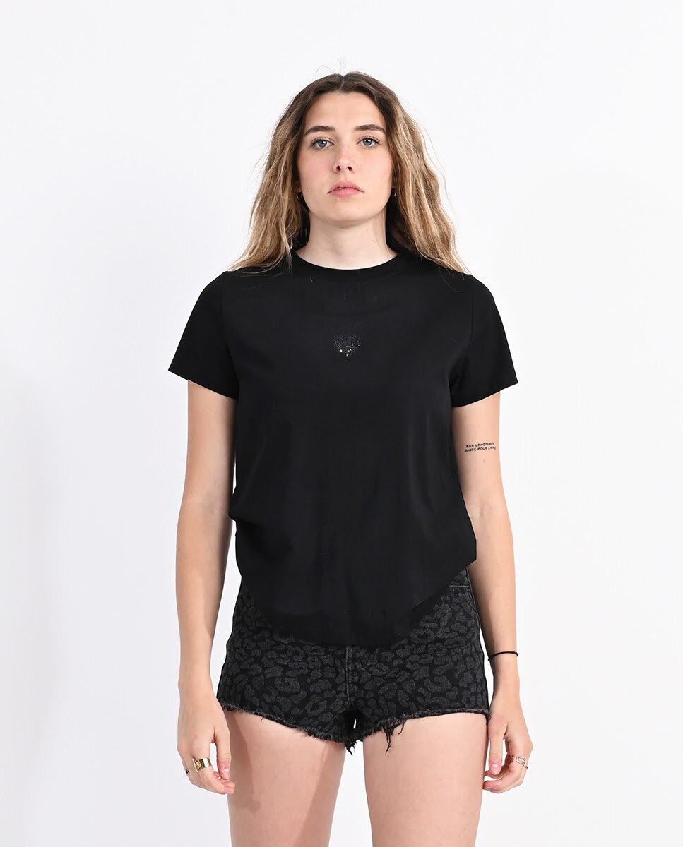 Camisetas negras mujer discount el corte inglés