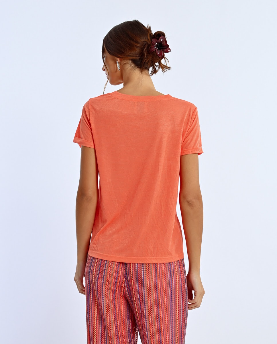 Ropa Mujer Colores Surtidos Pack De 3 Camisetas De Algodón Para Mujer - Cuello Redondo, Manga Corta, Todas Las Tallas Y Colores Pack 3 Camisetas Algodón
