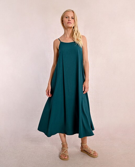 Imagen 0 de Vestido de tirantes con lazada en la espalda