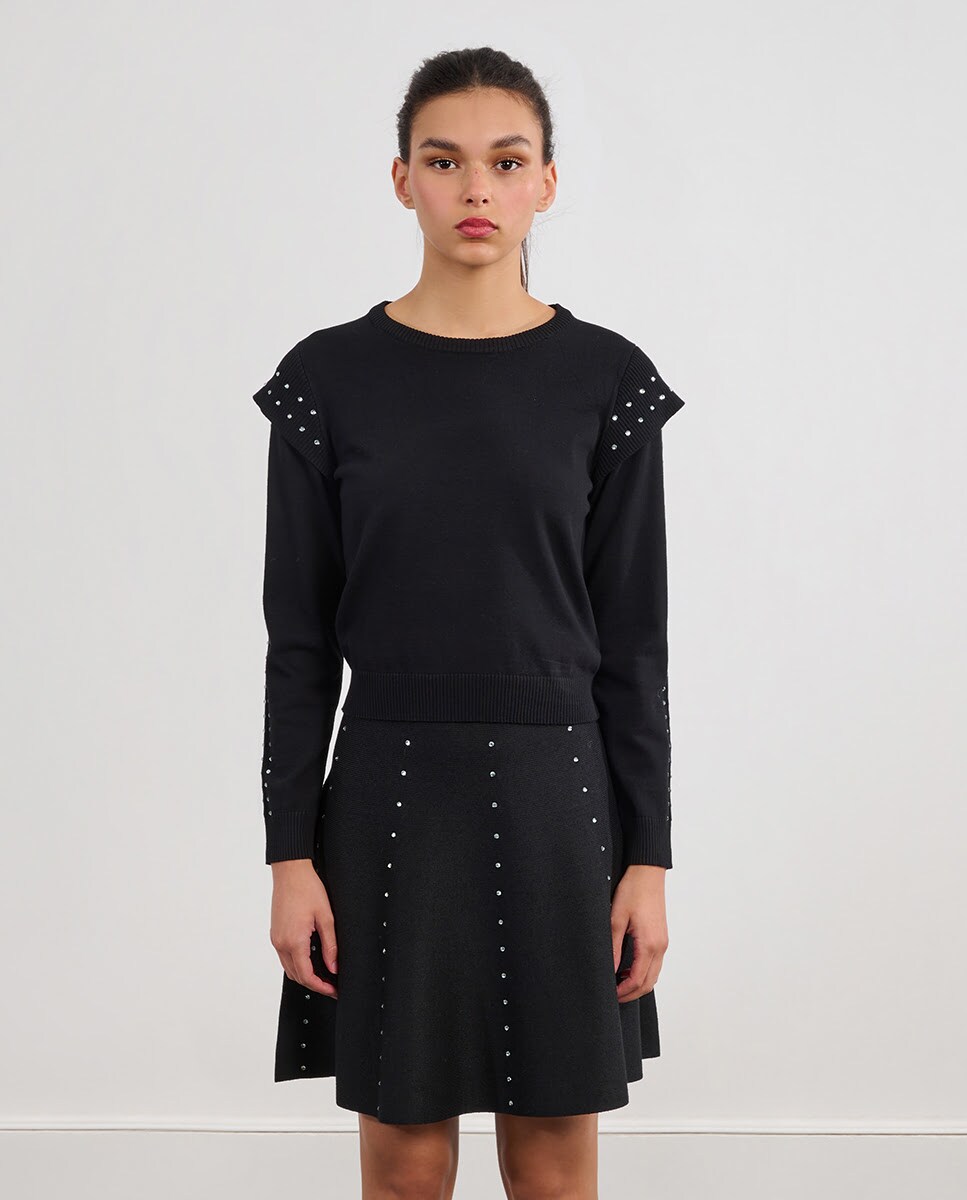 Jersey de mujer de manga larga detalle en las mangas · Lili