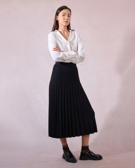 Imagen 0 de Falda larga plisada