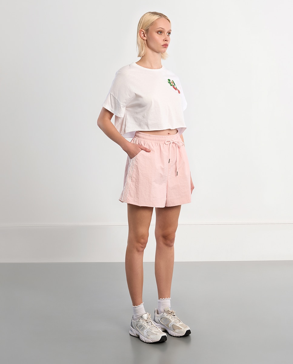 Lili Sidonio - Short de mujer corto con lazada.