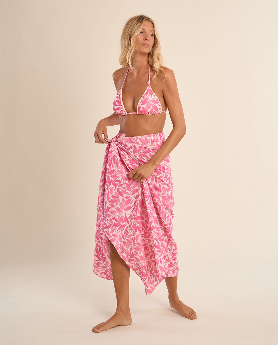 Molly Bracken - Pareo de mujer largo con estampado.