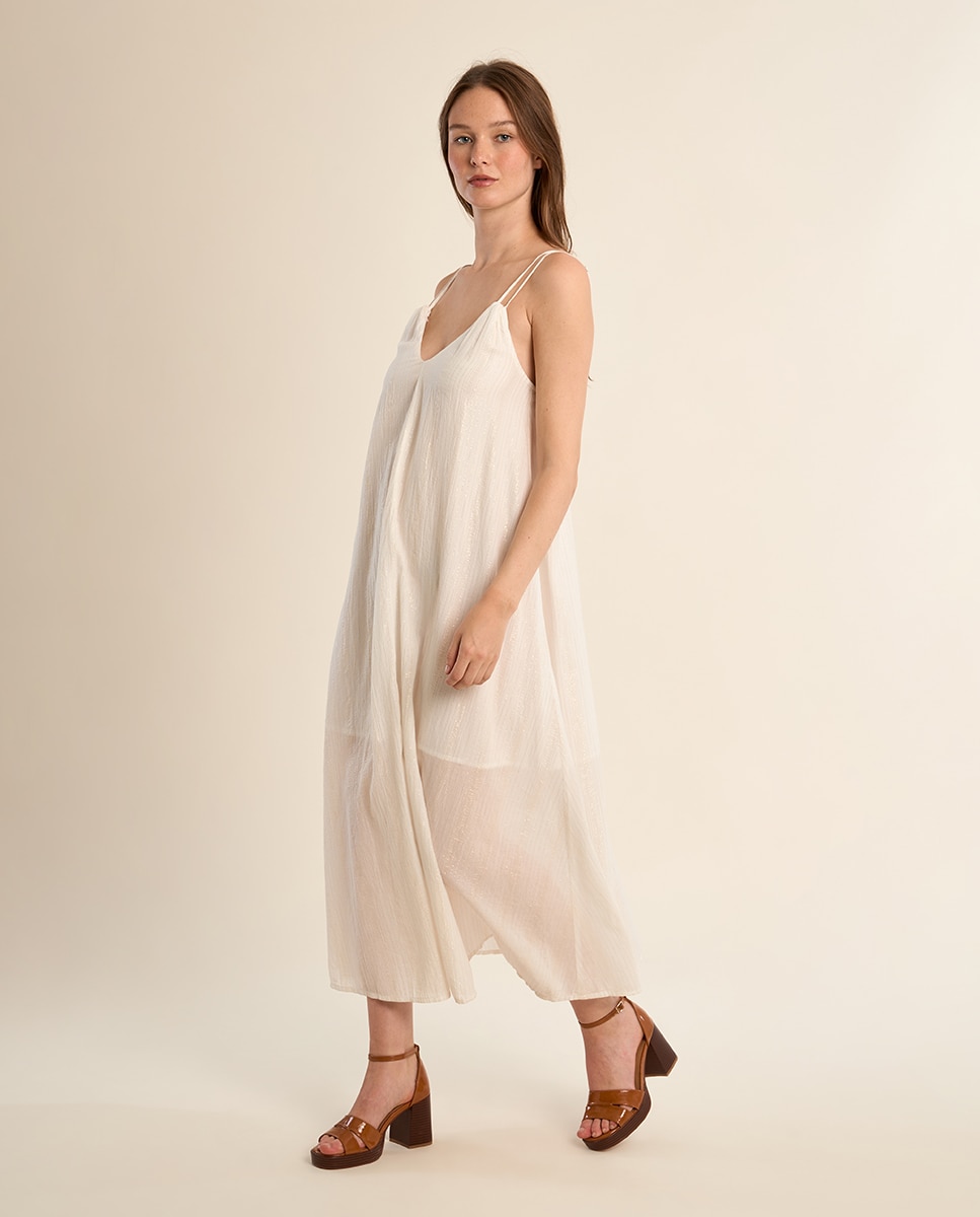Molly Bracken - Vestido largo de doble tirante espalda descubierta.