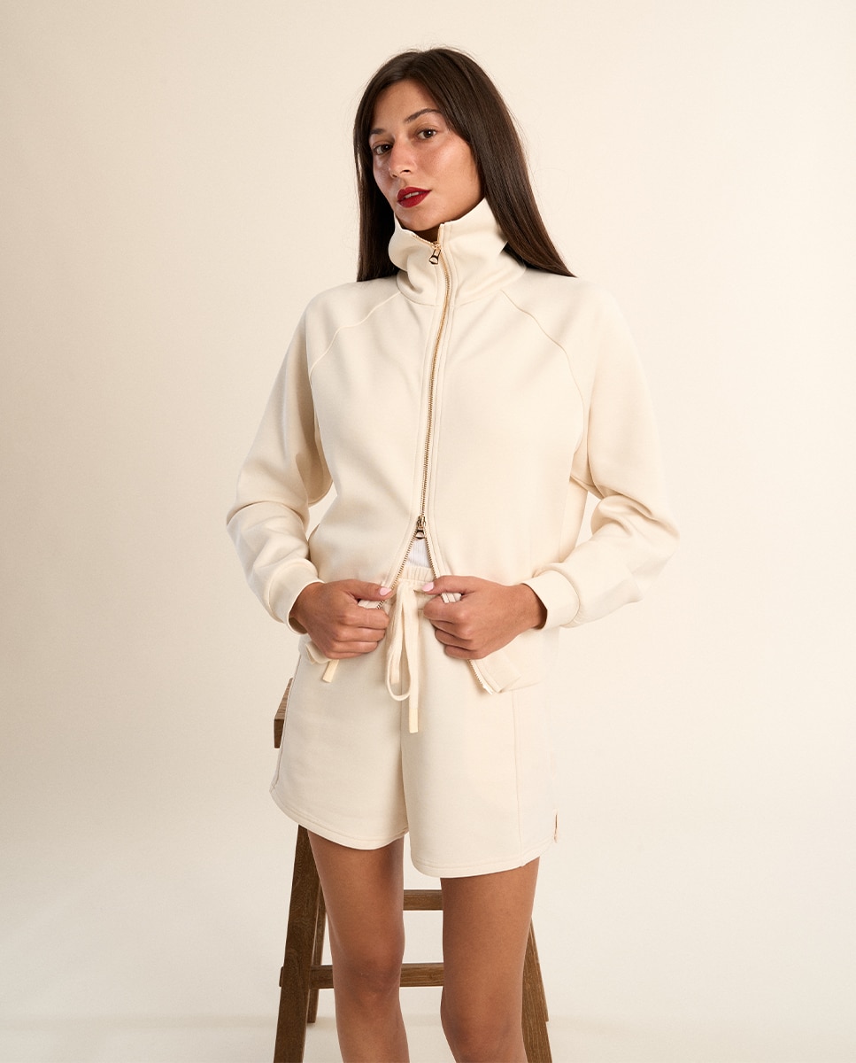 Short de mujer corto, de chandal - Molly Bracken - Crudo Crudo-2