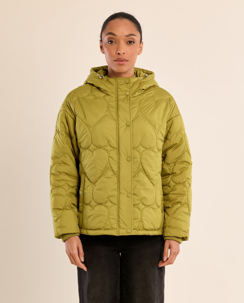 Imagen 2 de Chaqueta de mujer acolchada con capucha - Molly Bracken - Verde Oliva Verde Oliva