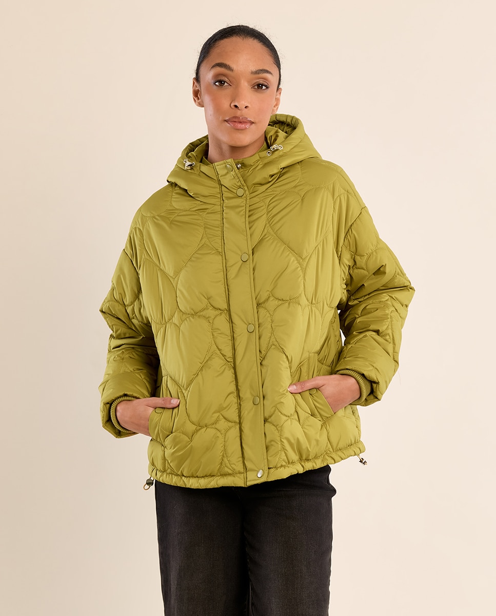 Imagen 3 de Chaqueta de mujer acolchada con capucha - Molly Bracken - Verde Oliva Verde Oliva
