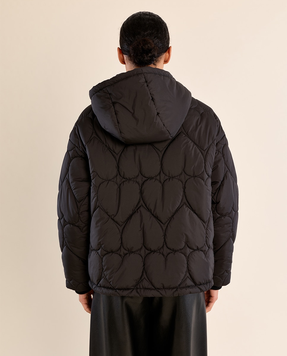Imagen 3 de Chaqueta de mujer acolchada con capucha - Molly Bracken - Negro Negro