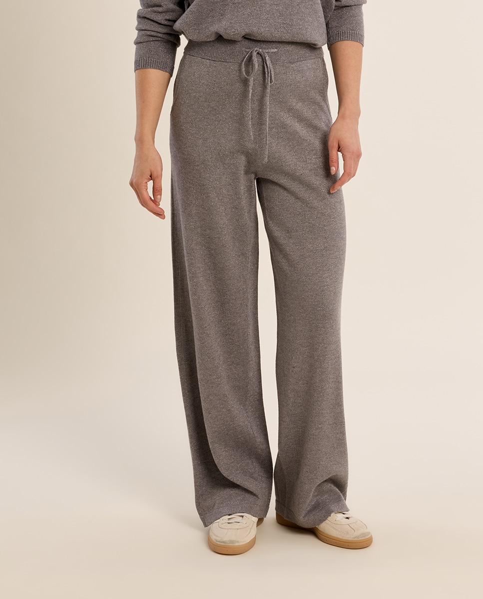 Pantalón de mujer largo de chándal - Molly Bracken - Gris Gris-2