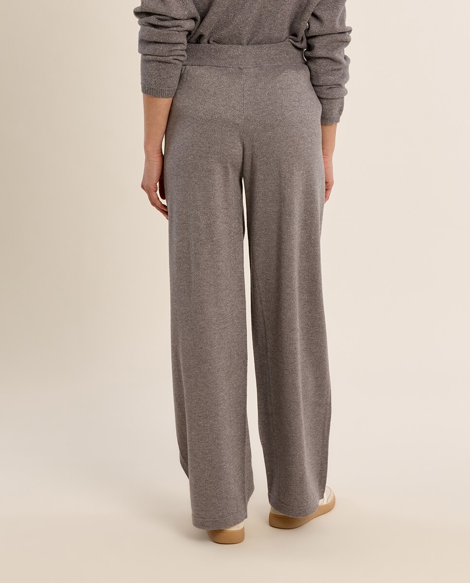 Pantalón de mujer largo de chándal - Molly Bracken - Gris Gris-4